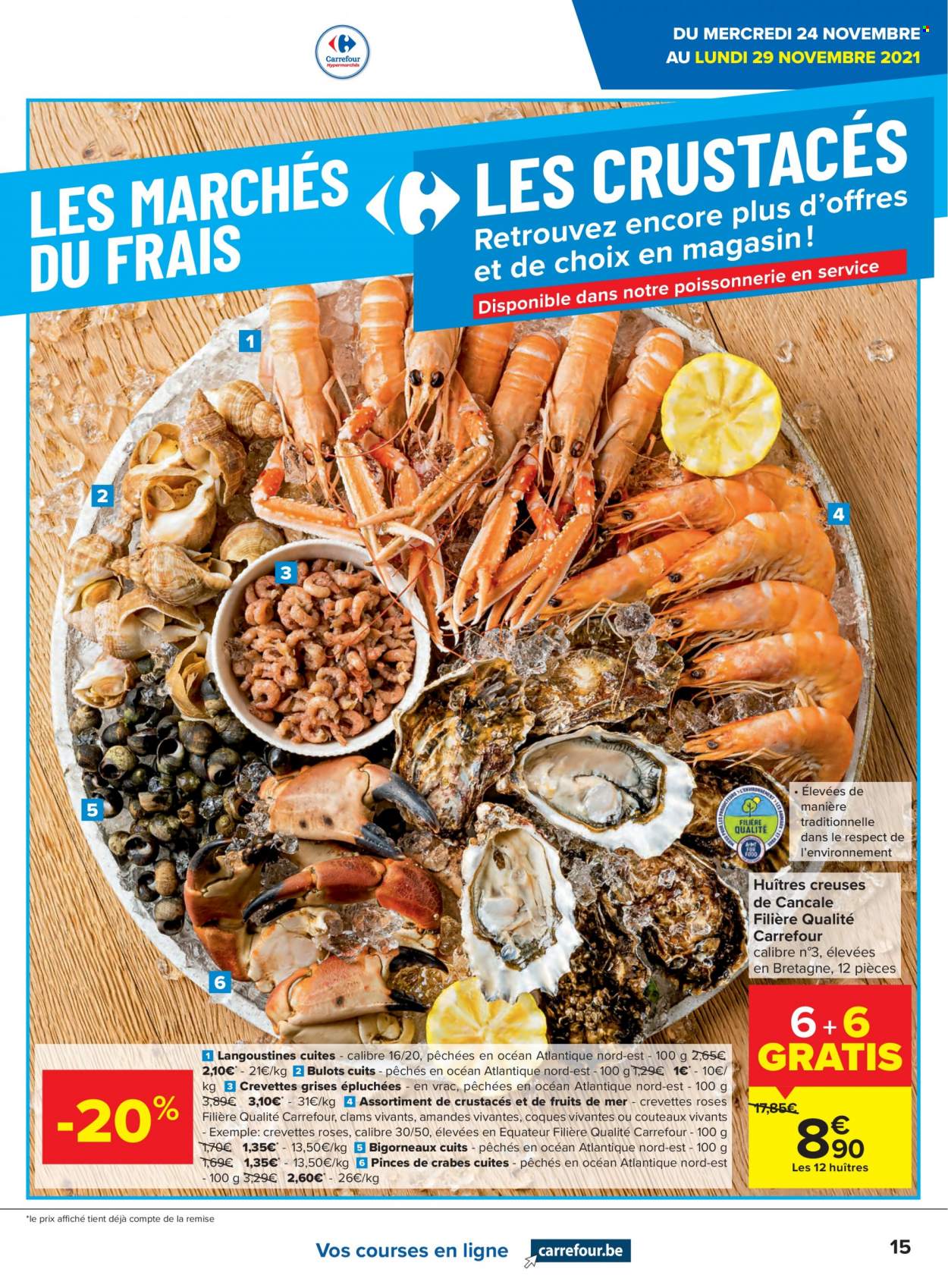 Catalogue Carrefour hypermarkt - 24.11.2021 - 6.12.2021. Page 15.
