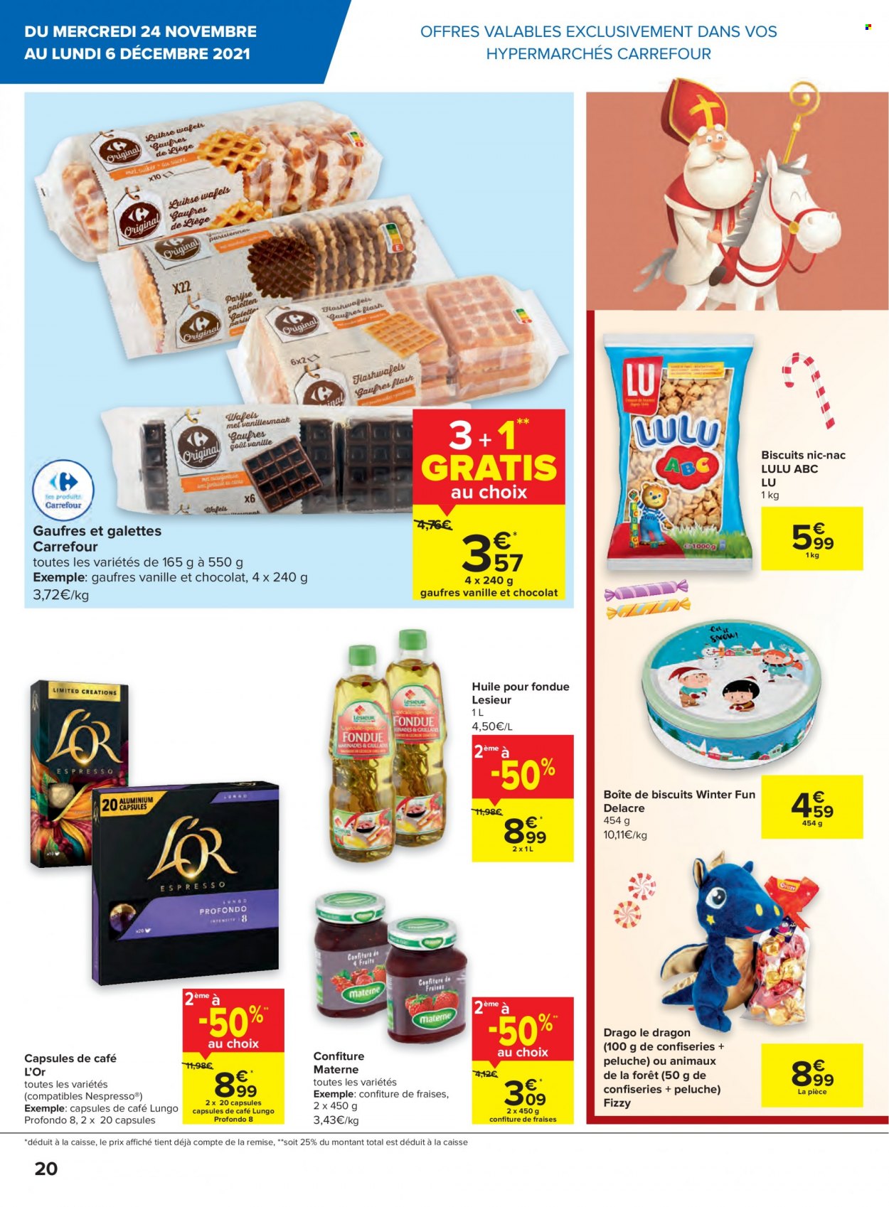 Catalogue Carrefour hypermarkt - 24.11.2021 - 6.12.2021. Page 20.
