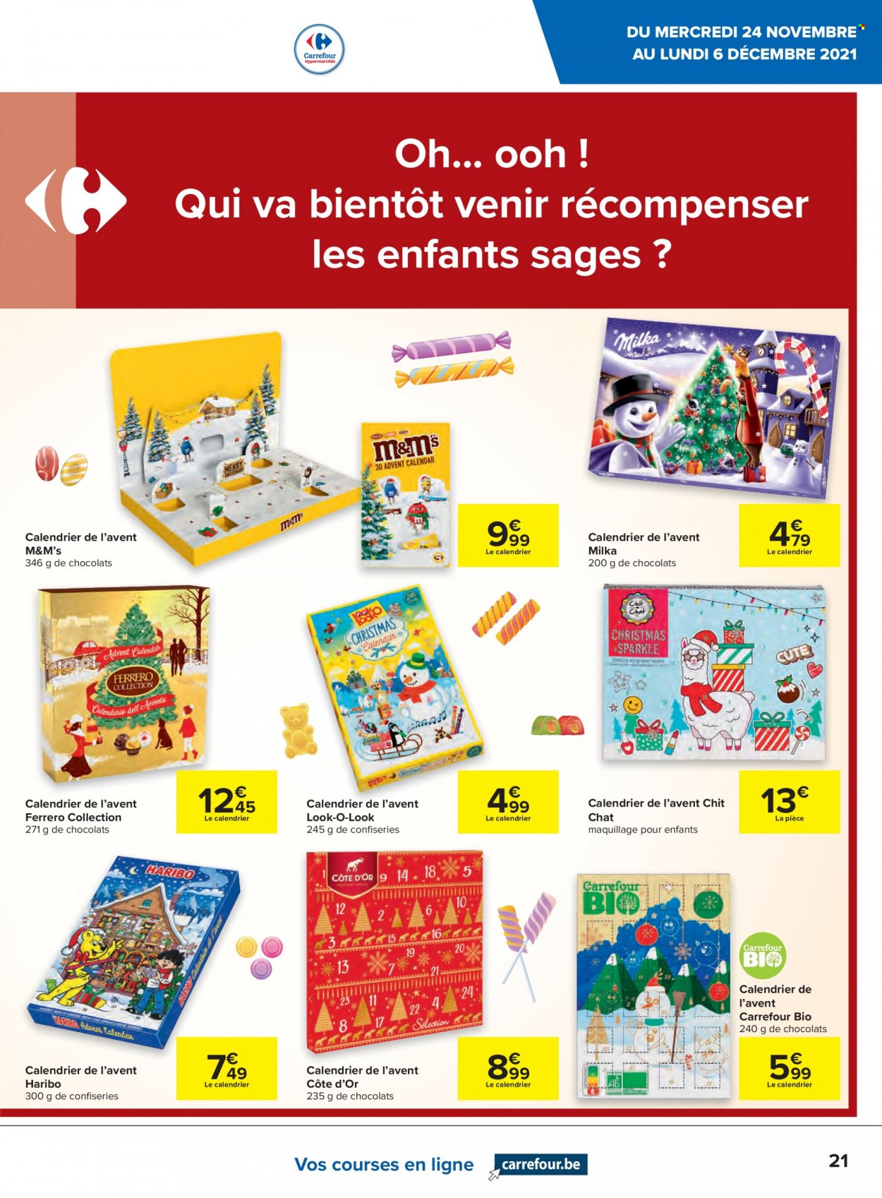 Catalogue Carrefour hypermarkt - 24.11.2021 - 6.12.2021. Page 21.