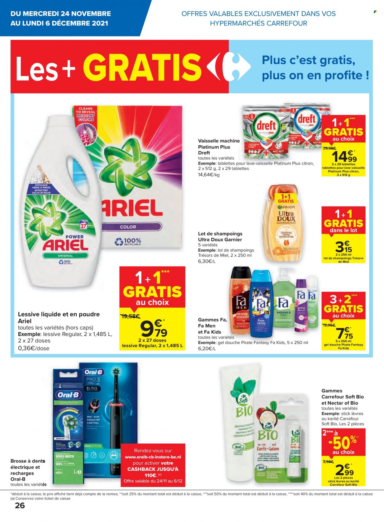 Catalogue Carrefour hypermarkt - 24.11.2021 - 6.12.2021. Page 26.