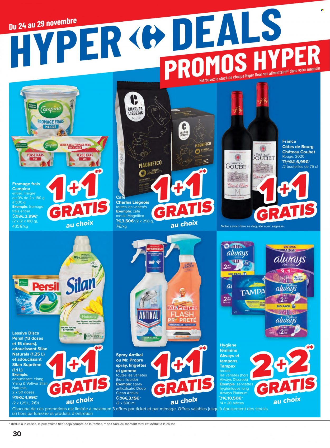 Catalogue Carrefour hypermarkt - 24.11.2021 - 6.12.2021. Page 30.
