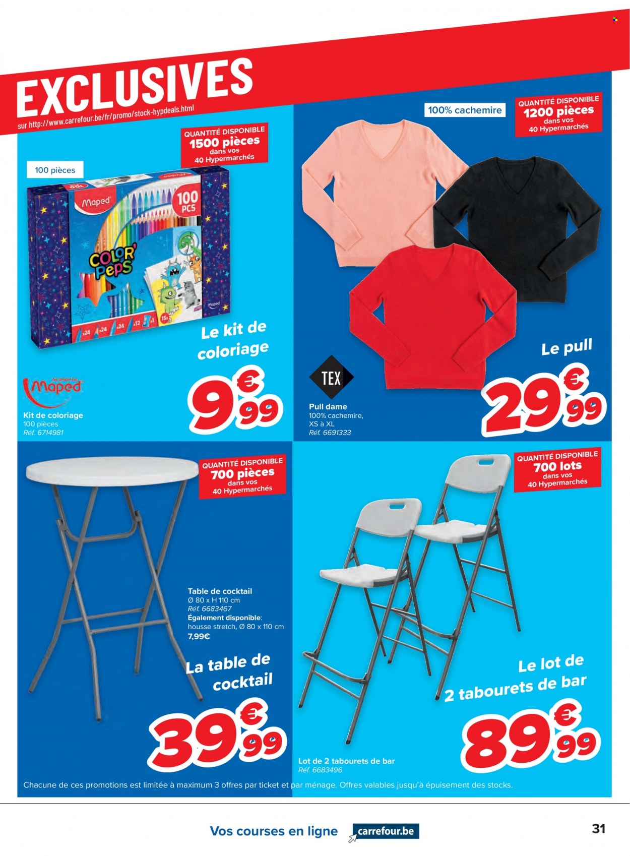 Catalogue Carrefour hypermarkt - 24.11.2021 - 6.12.2021. Page 31.