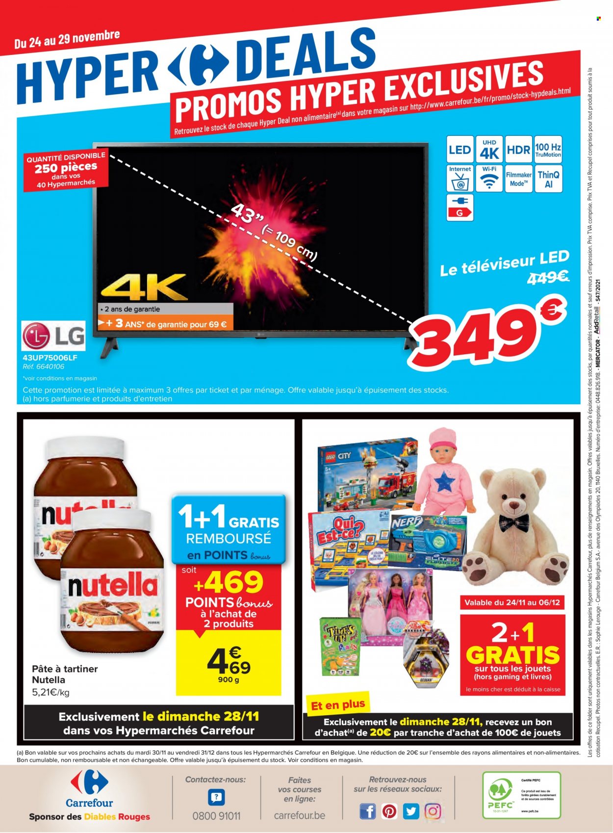 Catalogue Carrefour hypermarkt - 24.11.2021 - 6.12.2021. Page 32.