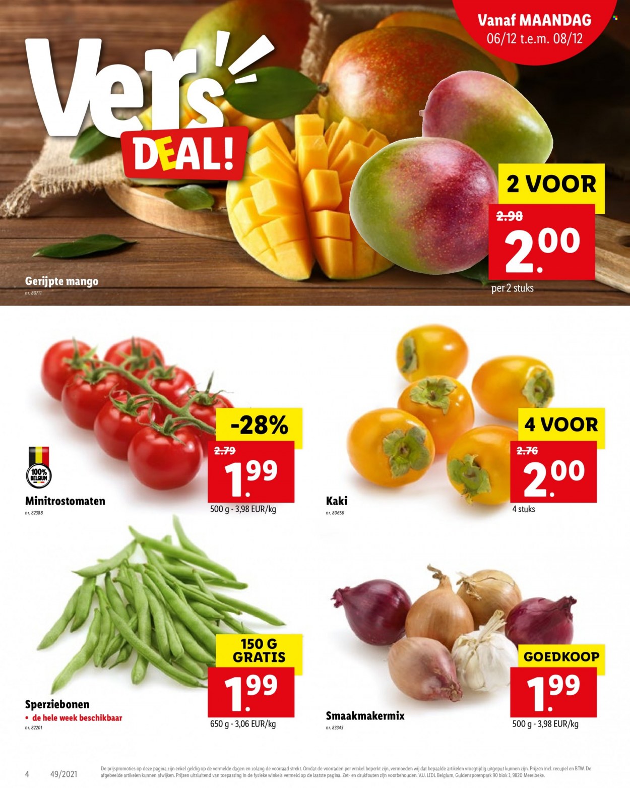 Catalogue Lidl - 6.12.2021 - 11.12.2021. Page 4.
