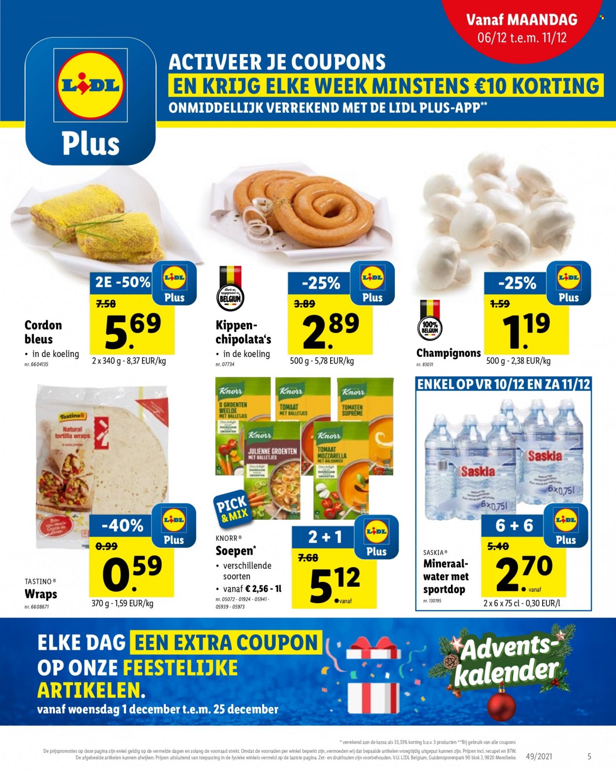 Catalogue Lidl - 6.12.2021 - 11.12.2021. Page 5.