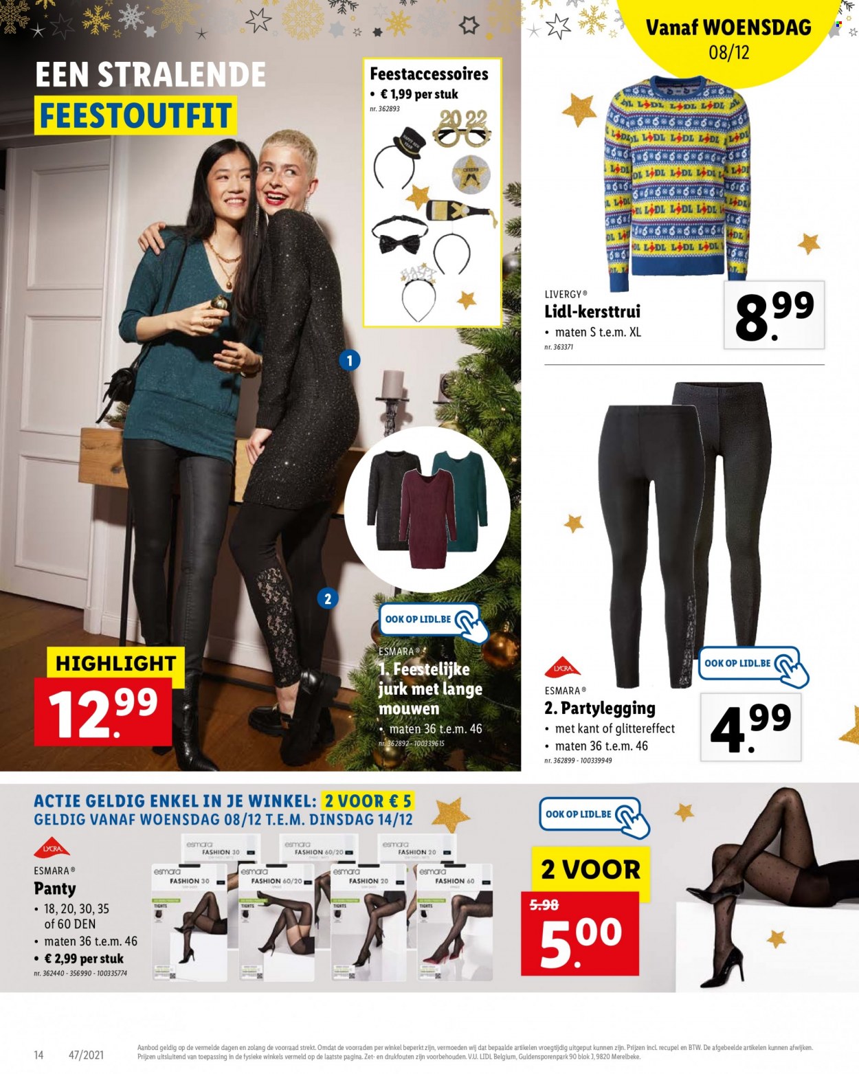 Catalogue Lidl - 6.12.2021 - 11.12.2021. Page 14.
