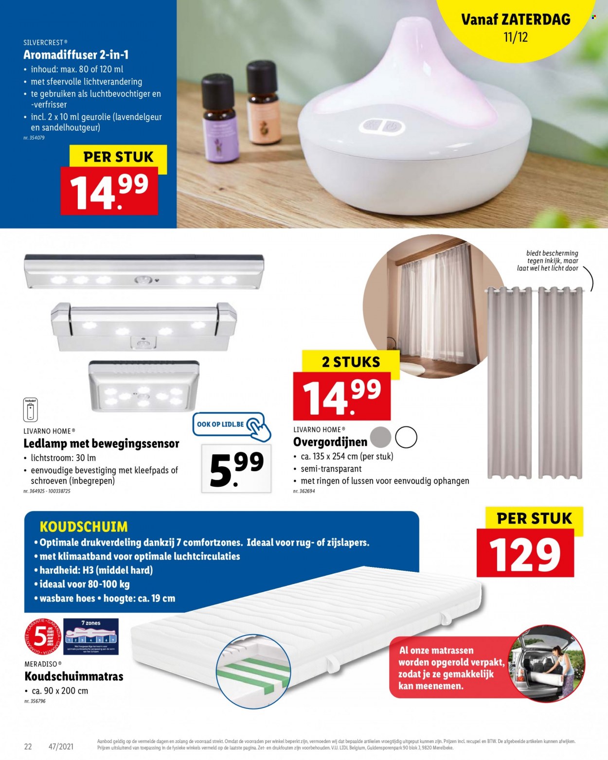 Catalogue Lidl - 6.12.2021 - 11.12.2021. Page 22.