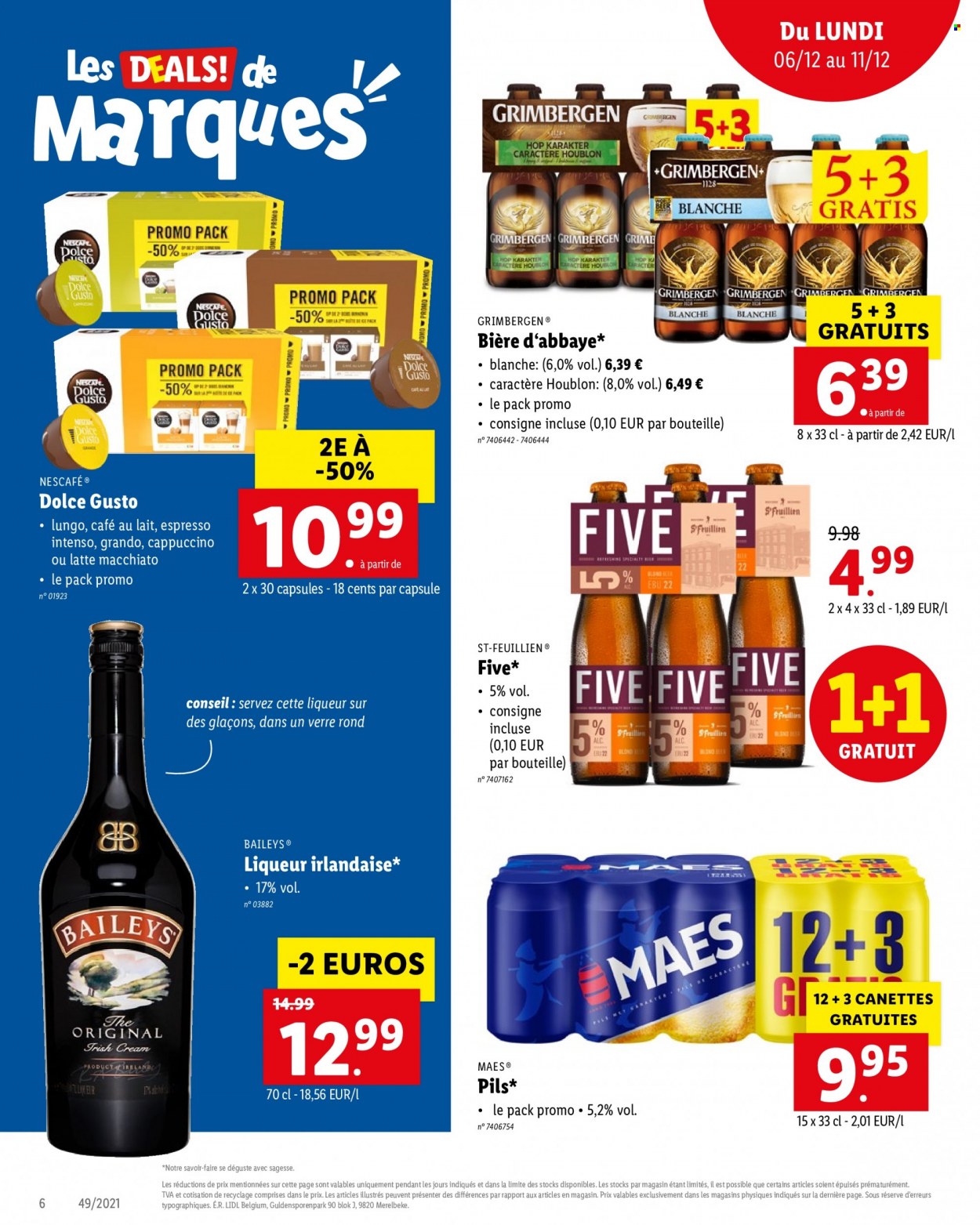 Catalogue Lidl - 6.12.2021 - 11.12.2021. Page 6.