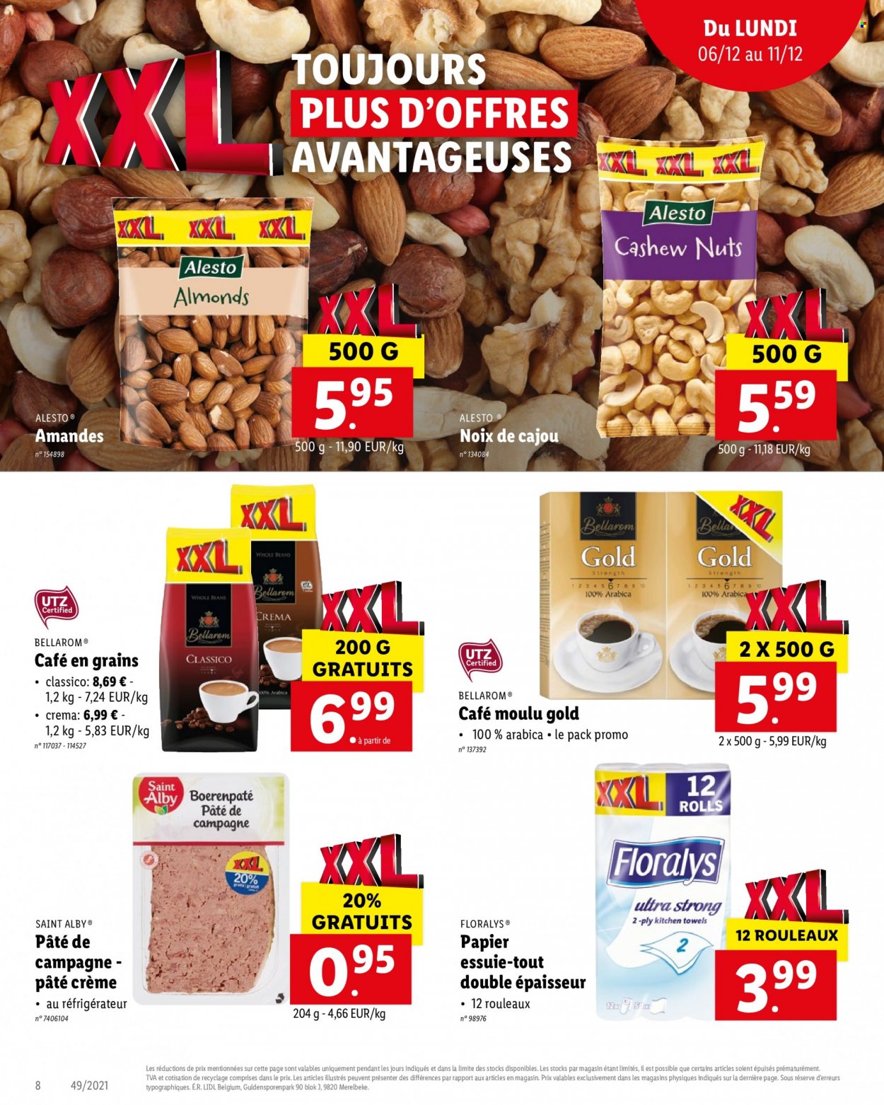 Catalogue Lidl - 6.12.2021 - 11.12.2021. Page 8.