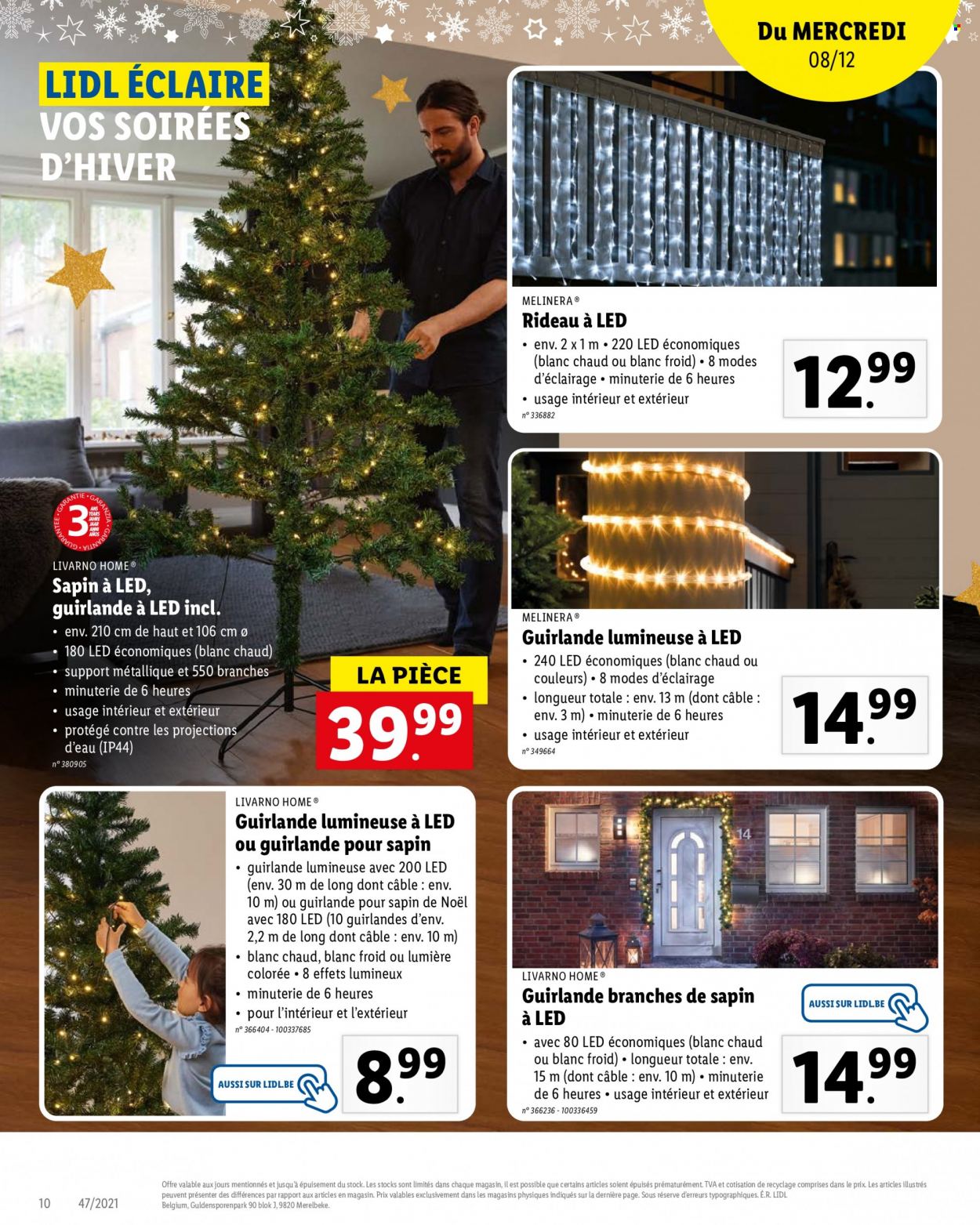Catalogue Lidl - 6.12.2021 - 11.12.2021. Page 10.