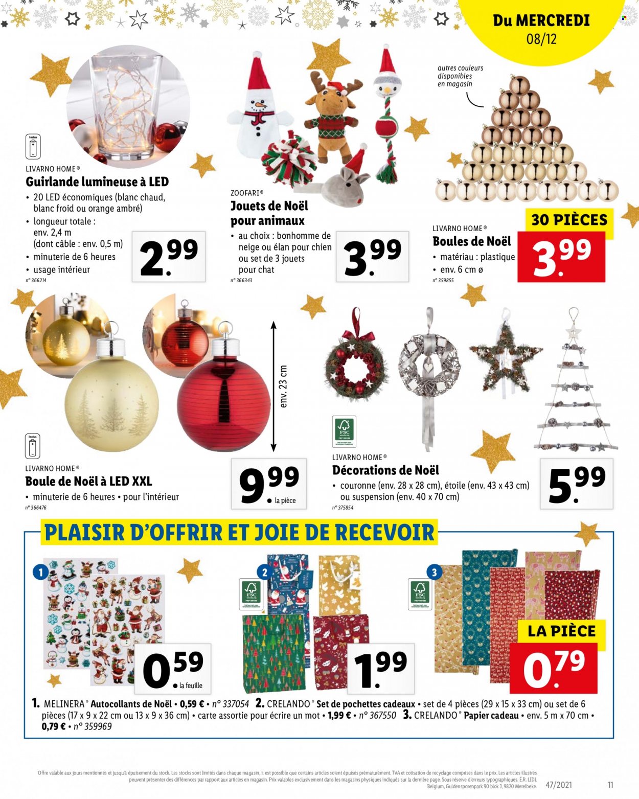 Catalogue Lidl - 6.12.2021 - 11.12.2021. Page 11.