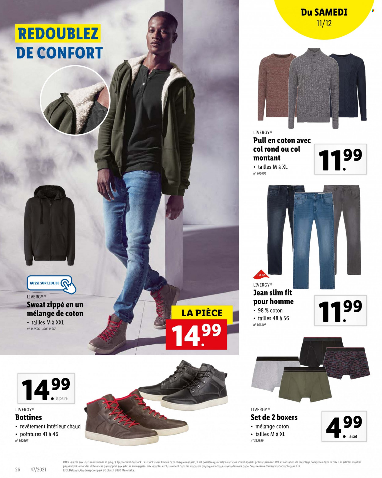 Catalogue Lidl - 6.12.2021 - 11.12.2021. Page 26.