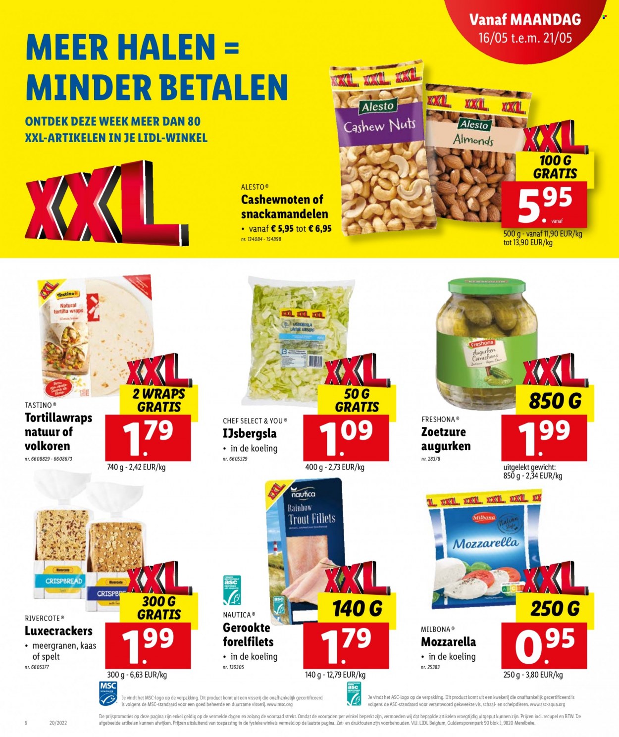 Catalogue Lidl - 16.5.2022 - 21.5.2022. Page 6.
