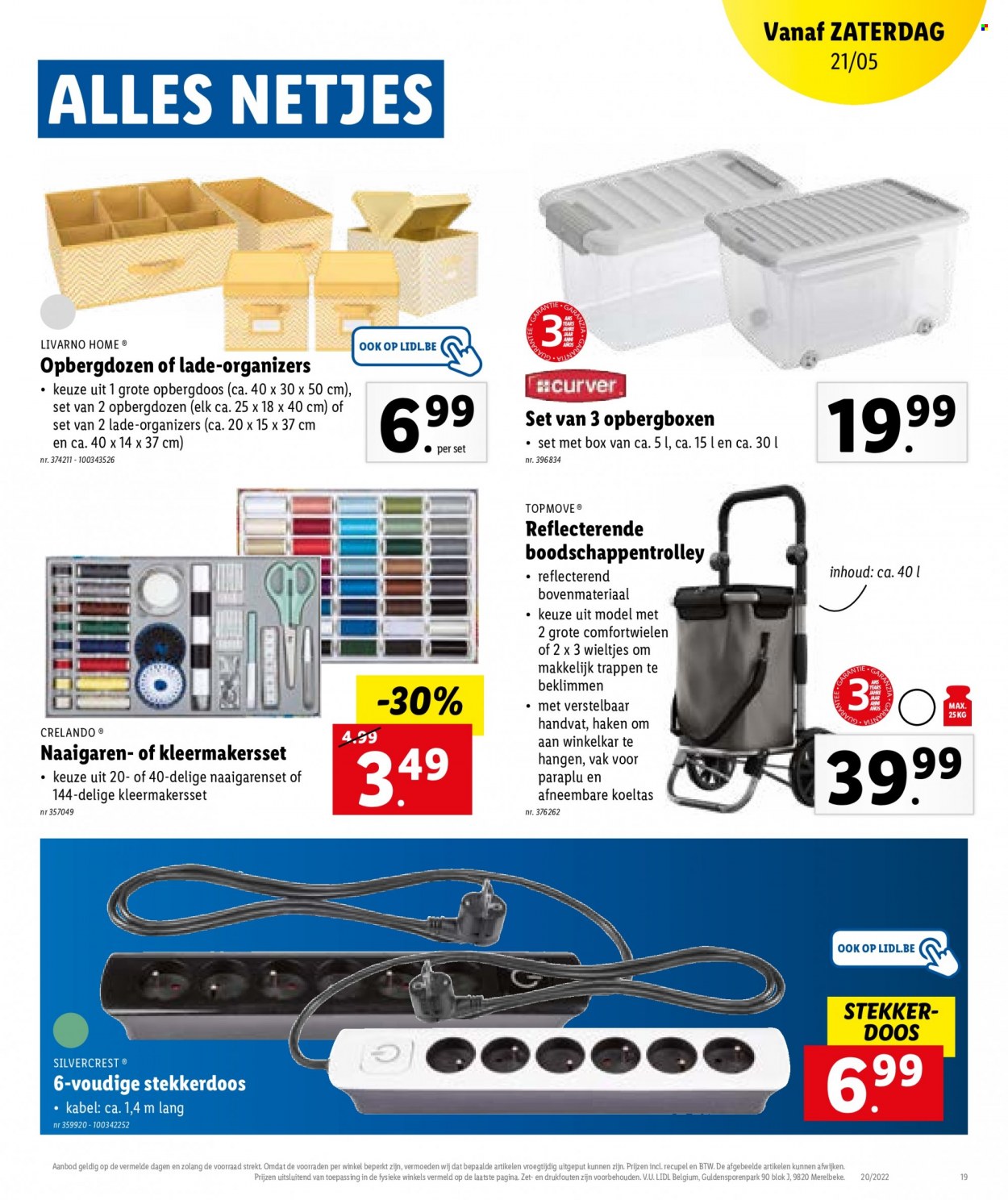 Catalogue Lidl - 16.5.2022 - 21.5.2022. Page 19.