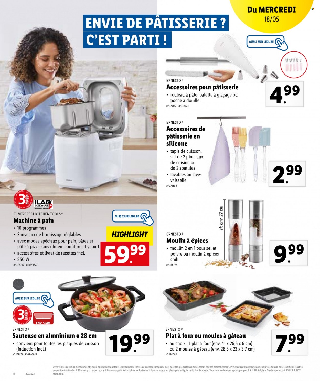 Catalogue Lidl - 16.5.2022 - 21.5.2022. Page 14.