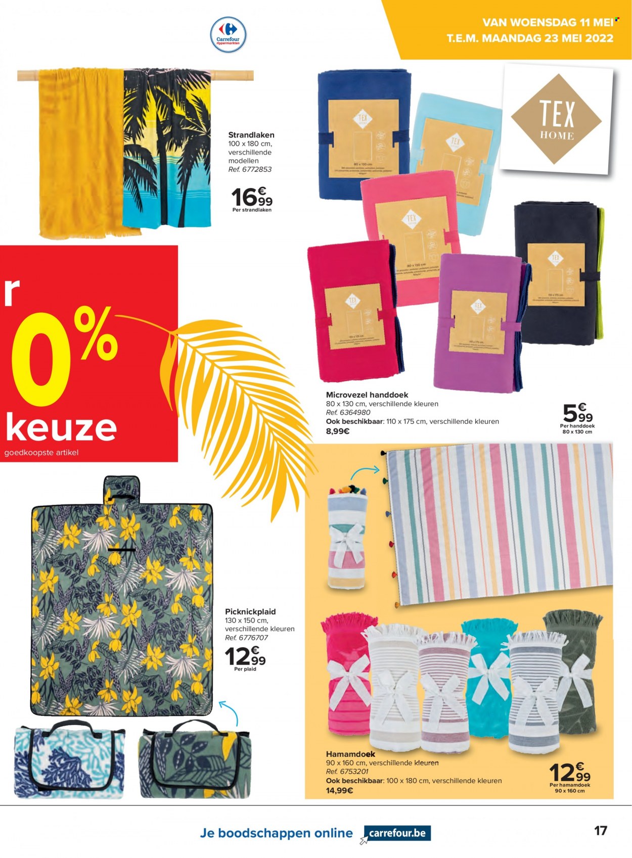 Catalogue Carrefour hypermarkt - 11.5.2022 - 23.5.2022. Page 17.