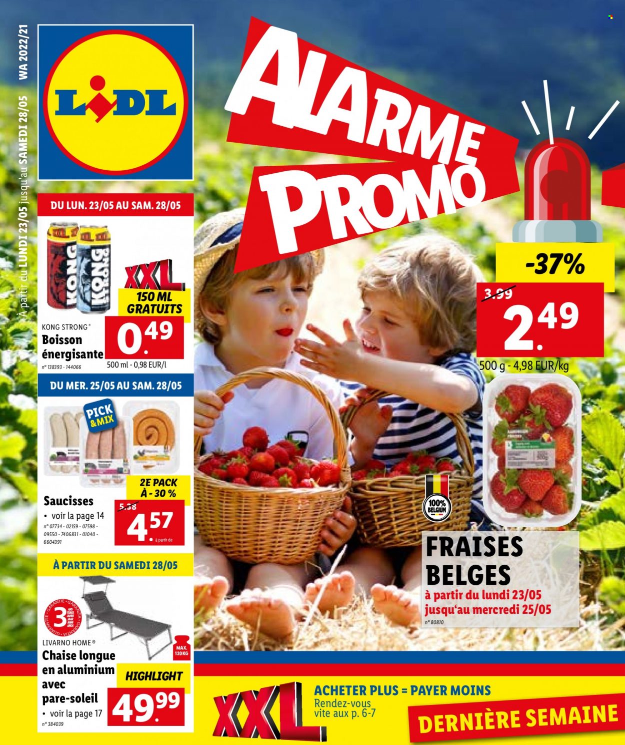 Catalogue Lidl - 23.5.2022 - 28.5.2022. Page 1.