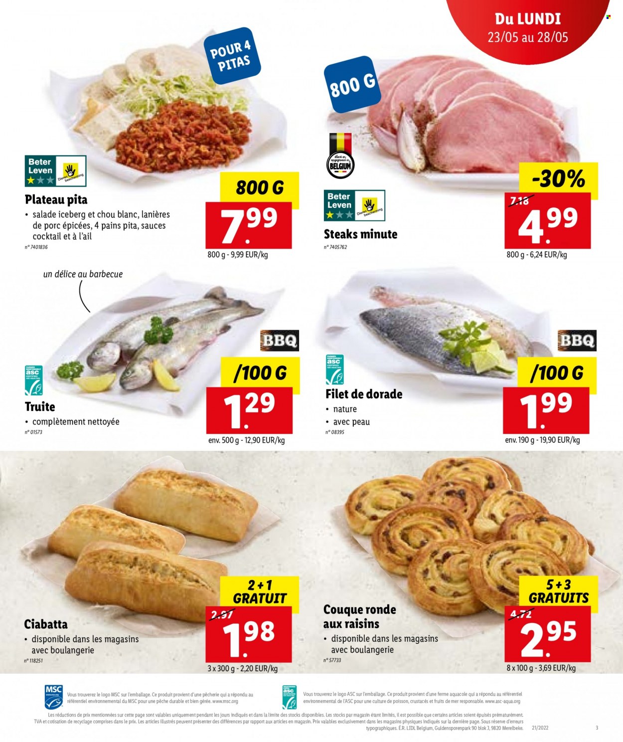 Catalogue Lidl - 23.5.2022 - 28.5.2022. Page 3.