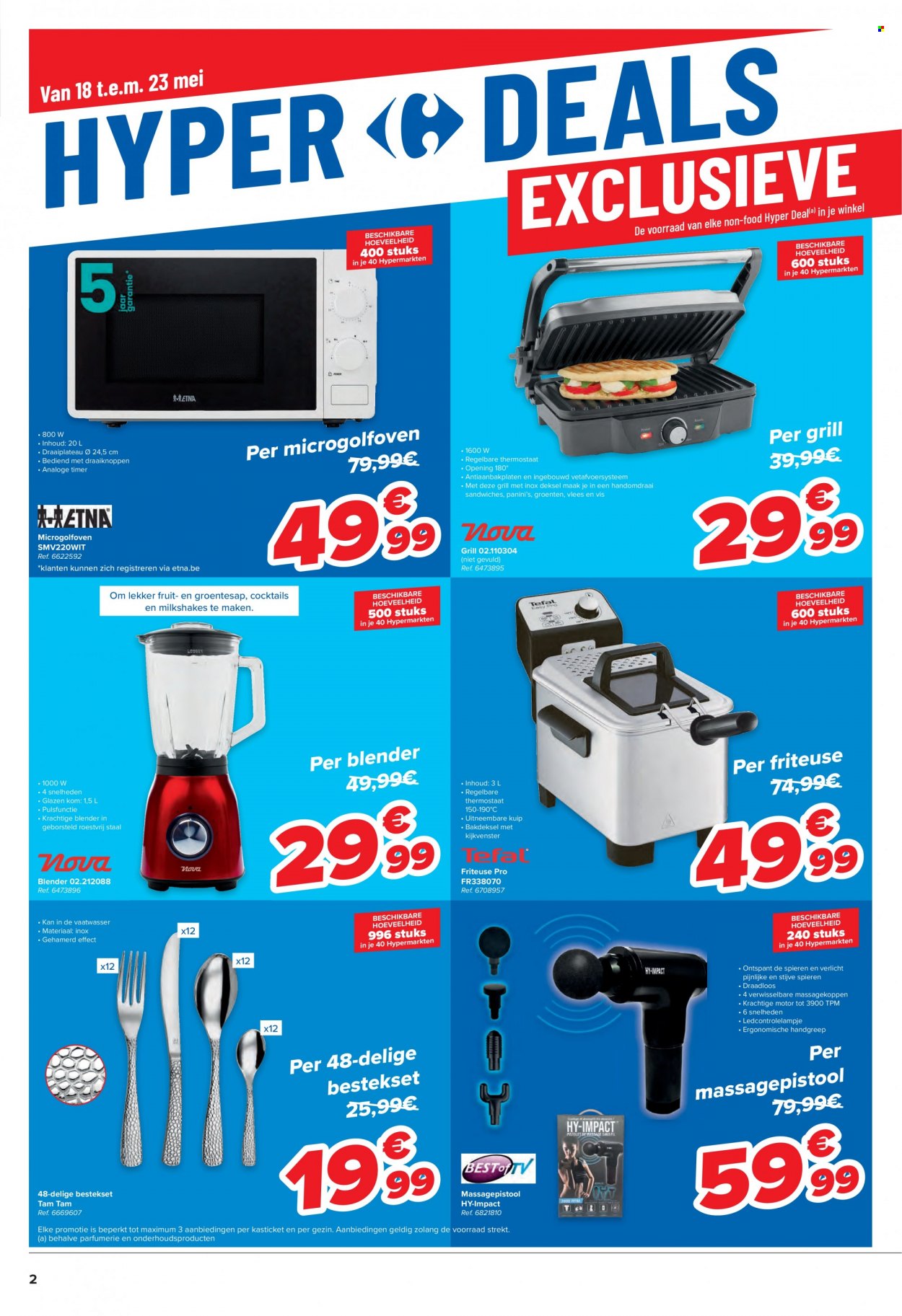 Catalogue Carrefour hypermarkt - 18.5.2022 - 23.5.2022. Page 2.