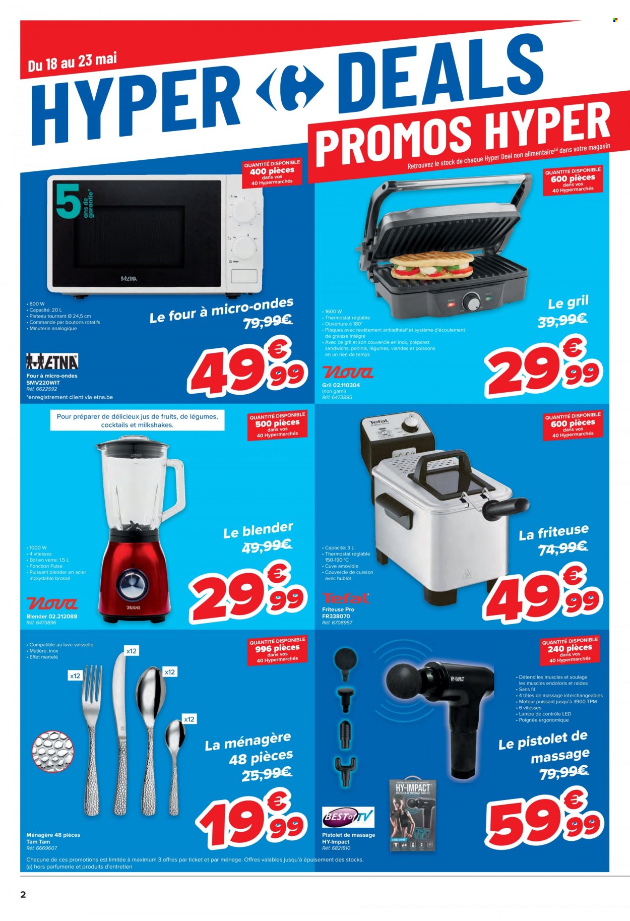 Catalogue Carrefour hypermarkt - 18.5.2022 - 23.5.2022. Page 2.