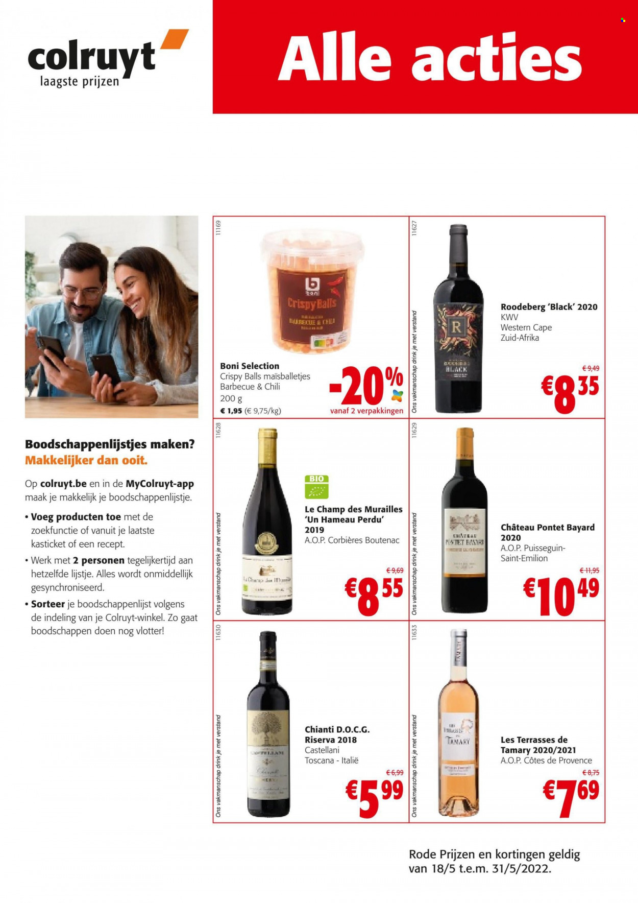 Catalogue Colruyt - 18.5.2022 - 31.5.2022. Page 1.