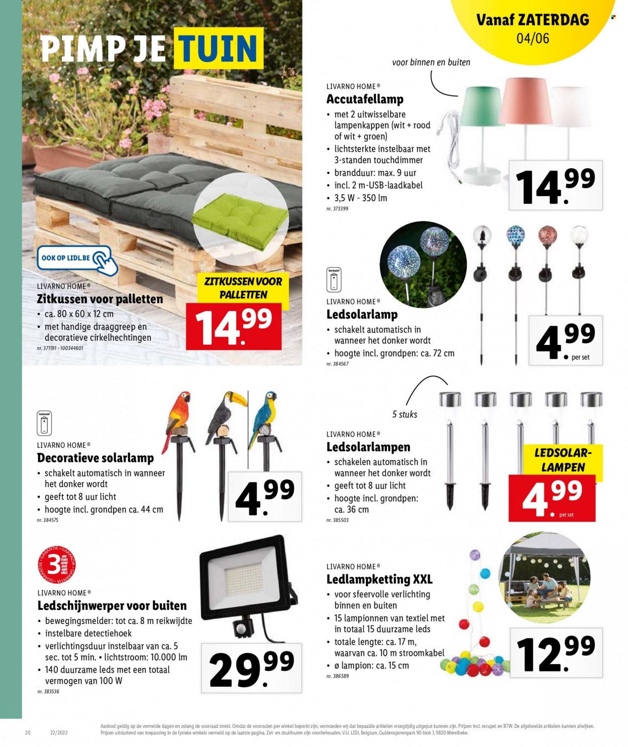 Catalogue Lidl - 30.5.2022 - 4.6.2022. Page 20.