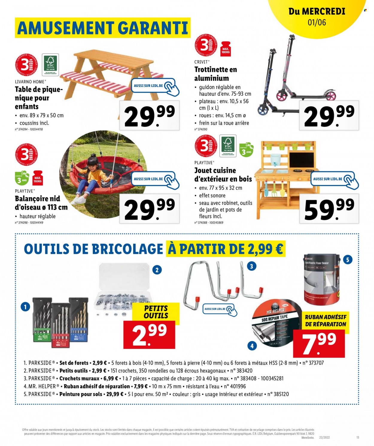 Catalogue Lidl - 30.5.2022 - 4.6.2022. Page 13.