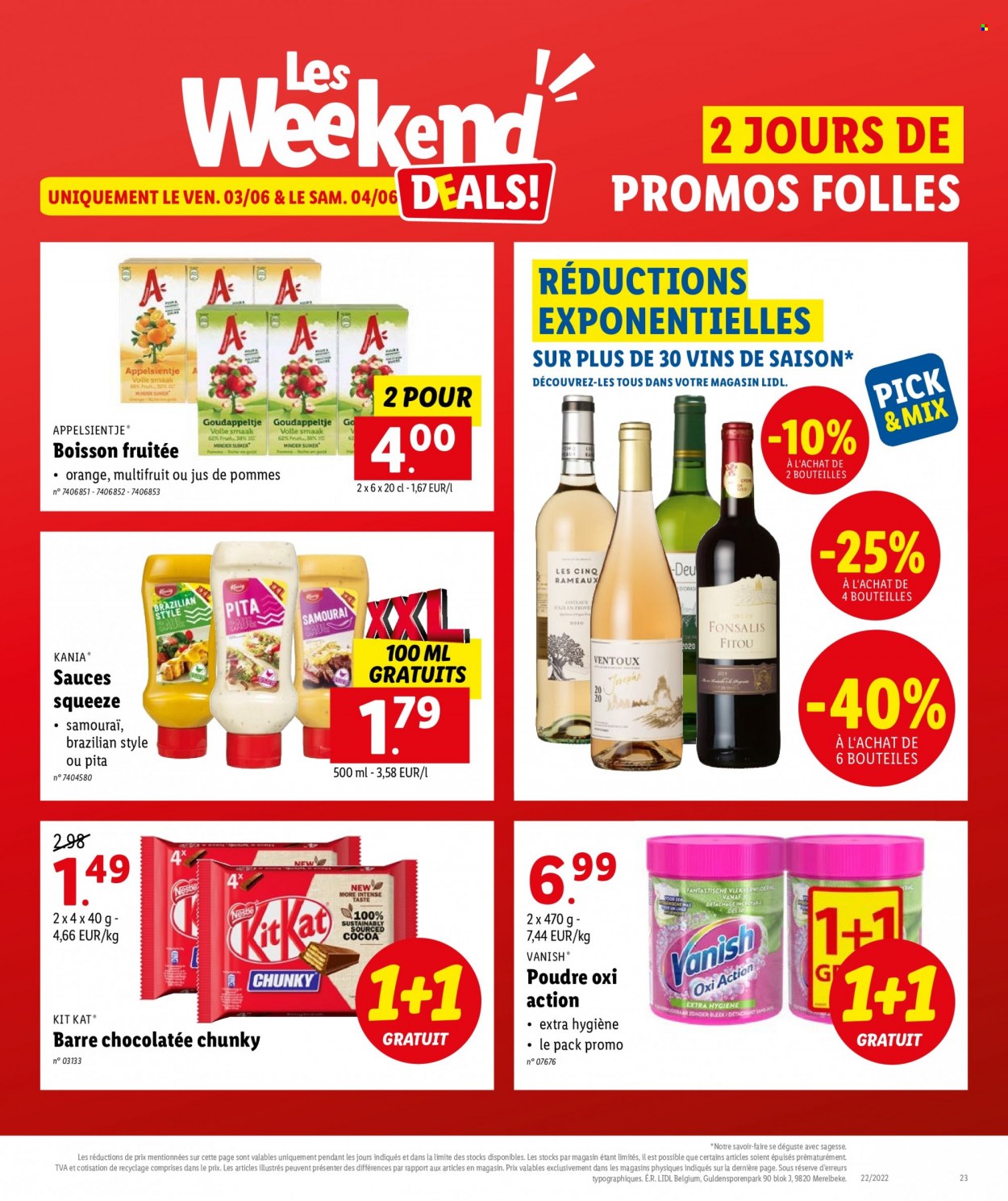 Catalogue Lidl - 30.5.2022 - 4.6.2022. Page 23.