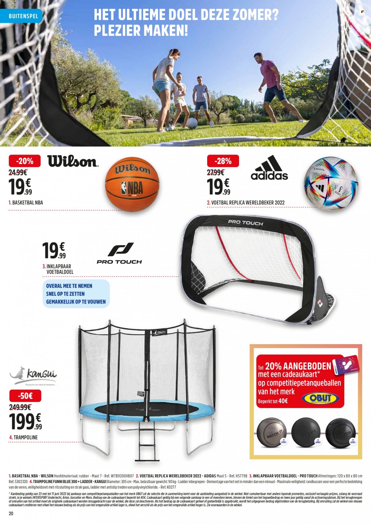 Catalogue Intersport - 23.5.2022 - 11.6.2022. Page 20.