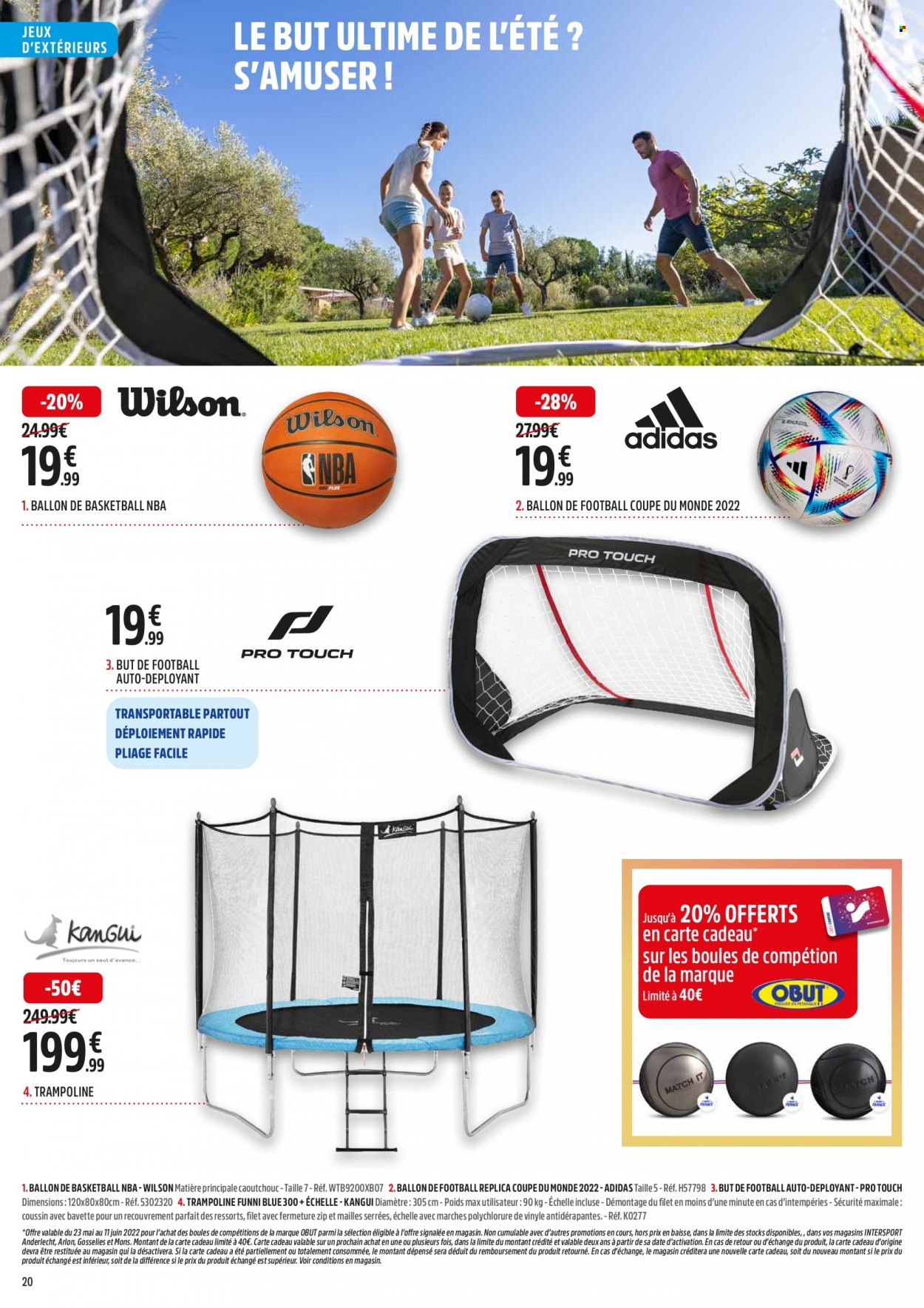 Catalogue Intersport - 23.5.2022 - 11.6.2022. Page 20.