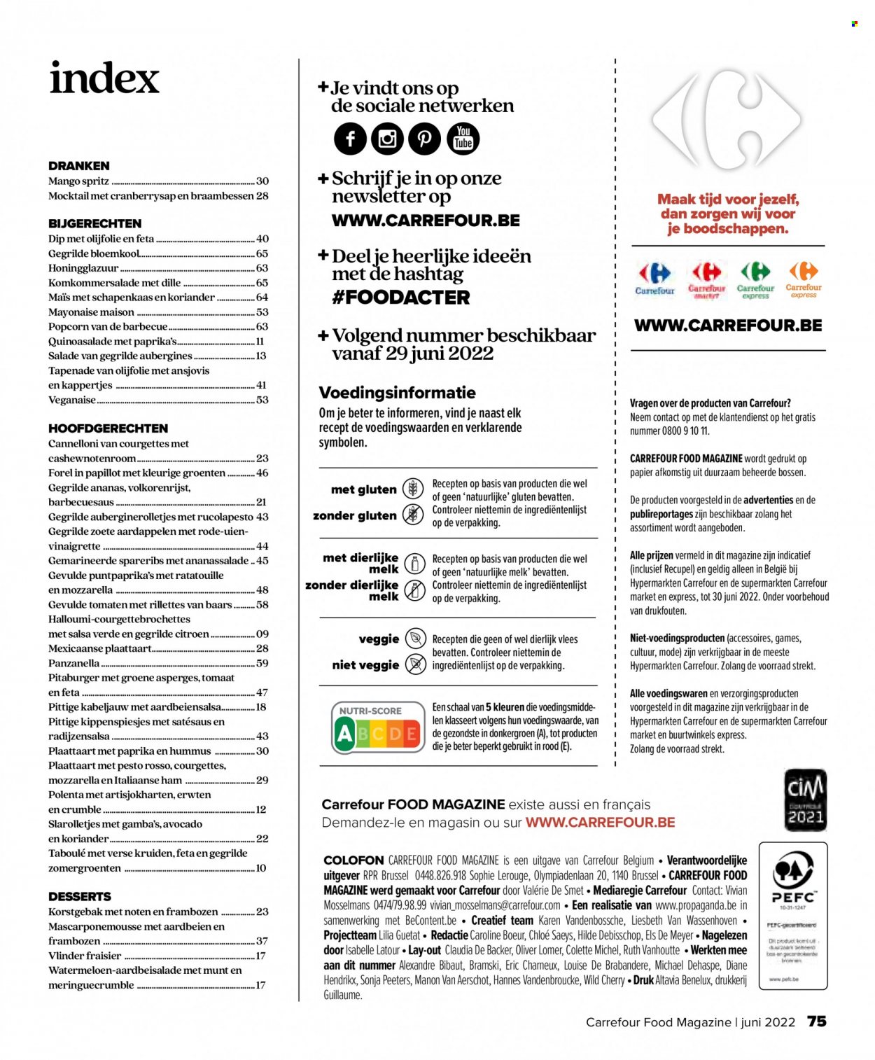 Catalogue Carrefour - 24.5.2022 - 29.6.2022. Page 75.