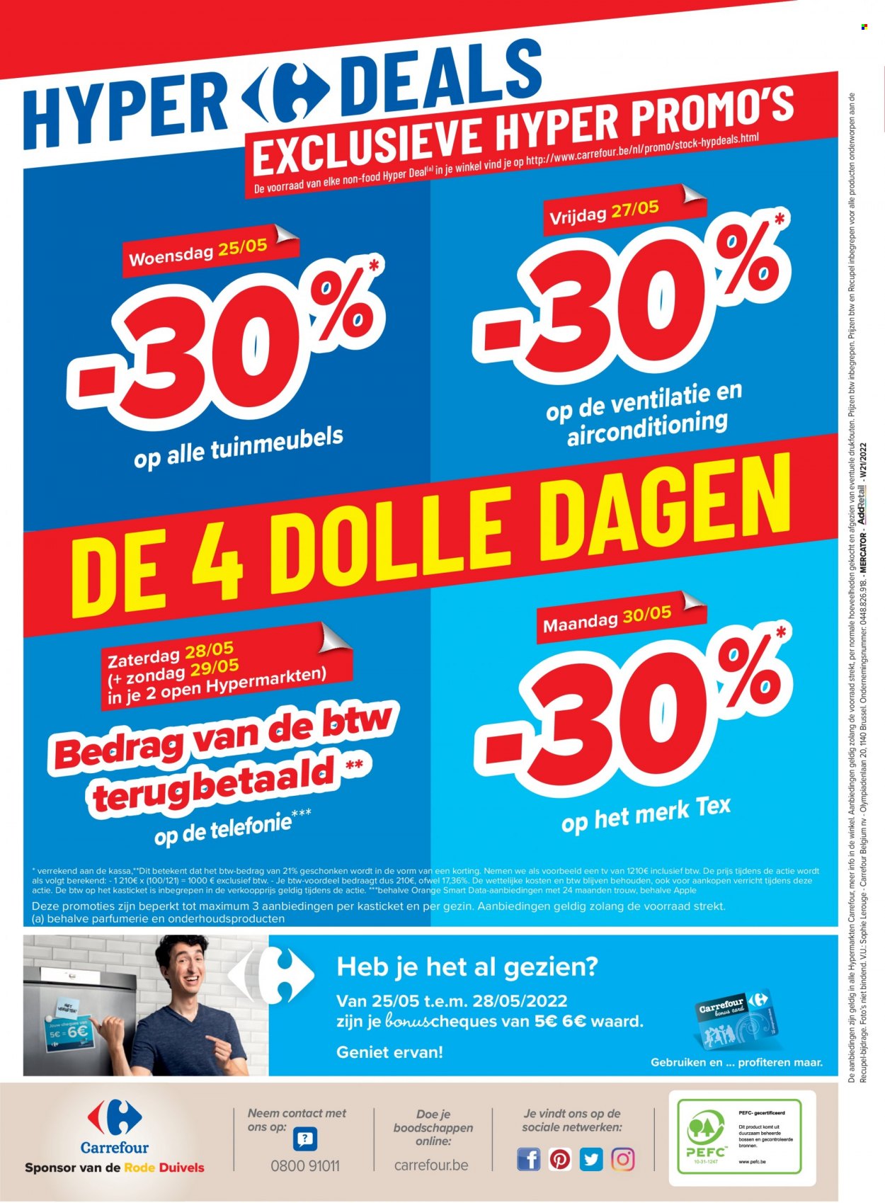 Catalogue Carrefour hypermarkt - 24.5.2022 - 30.5.2022. Page 44.