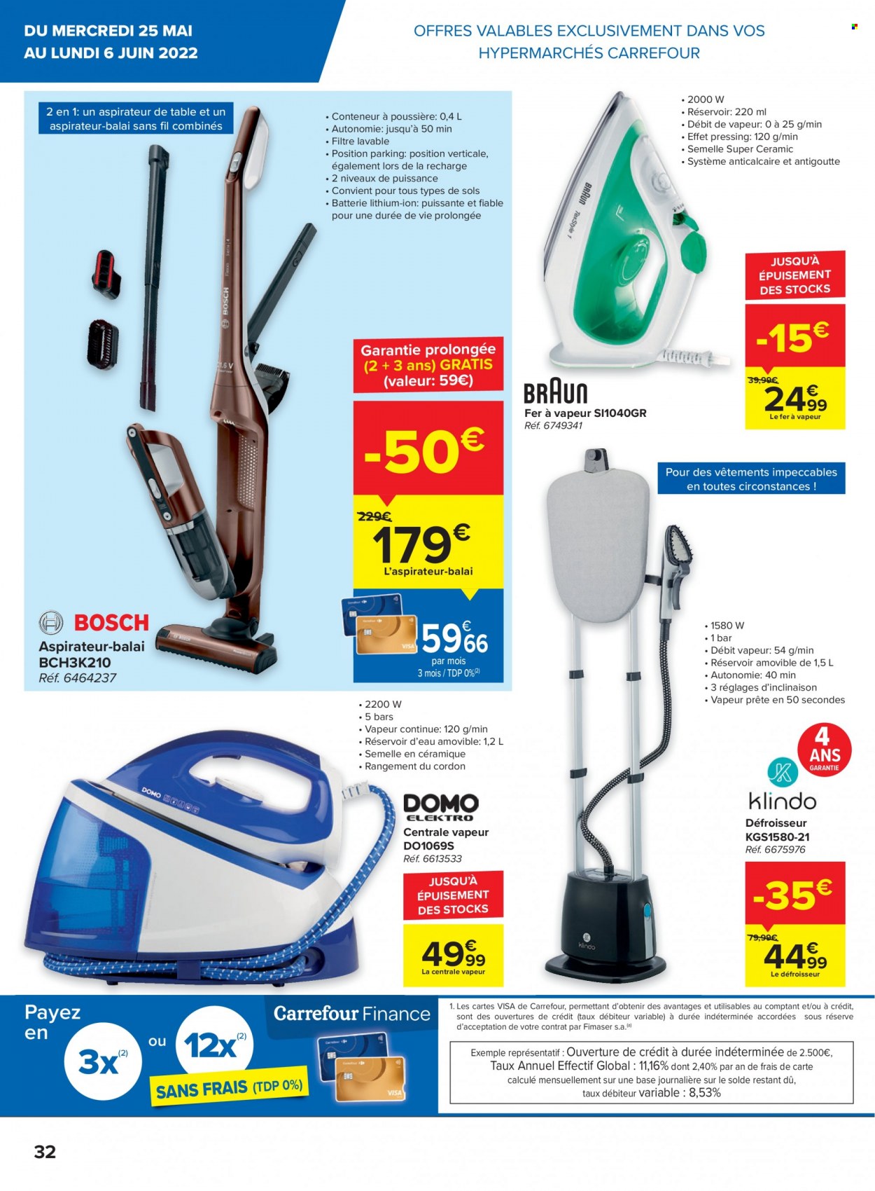 Catalogue Carrefour hypermarkt - 25.5.2022 - 31.5.2022. Page 32.