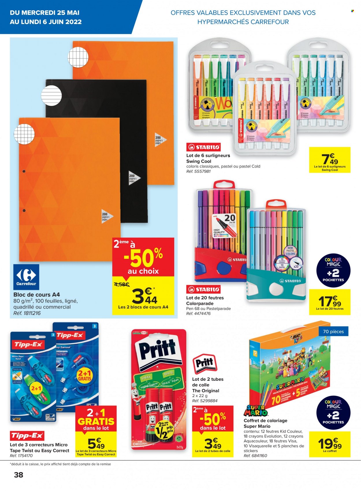 Catalogue Carrefour hypermarkt - 25.5.2022 - 31.5.2022. Page 38.