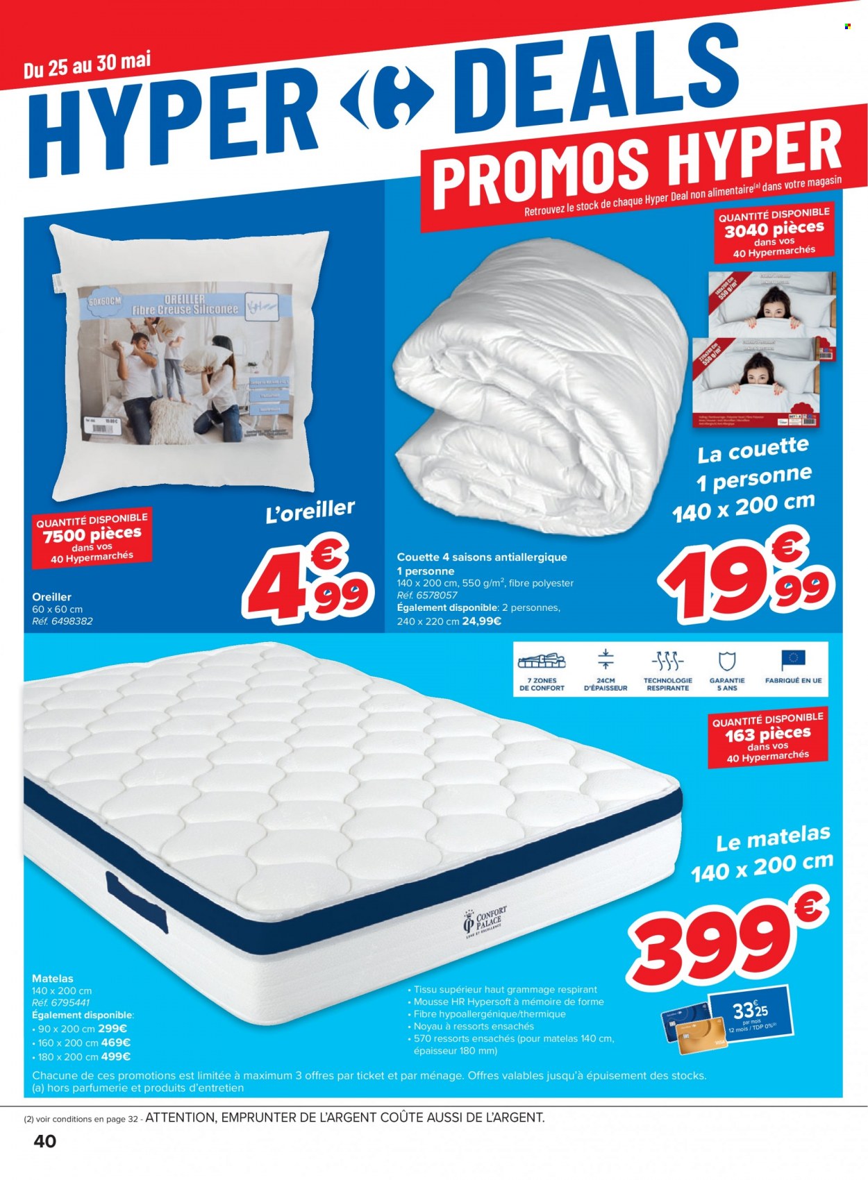 Catalogue Carrefour hypermarkt - 25.5.2022 - 31.5.2022. Page 40.