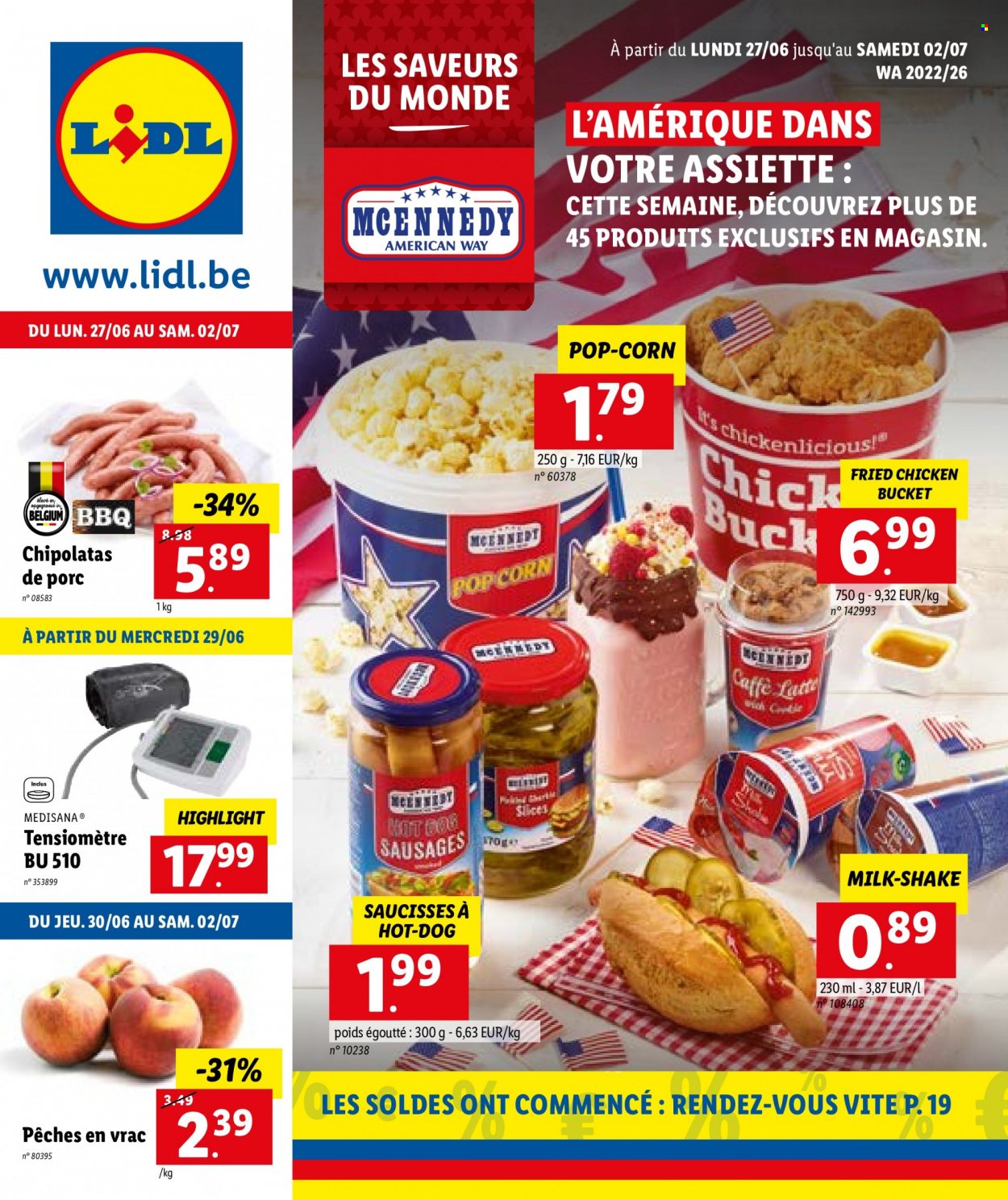 Catalogue Lidl - 27.6.2022 - 2.7.2022. Page 1.