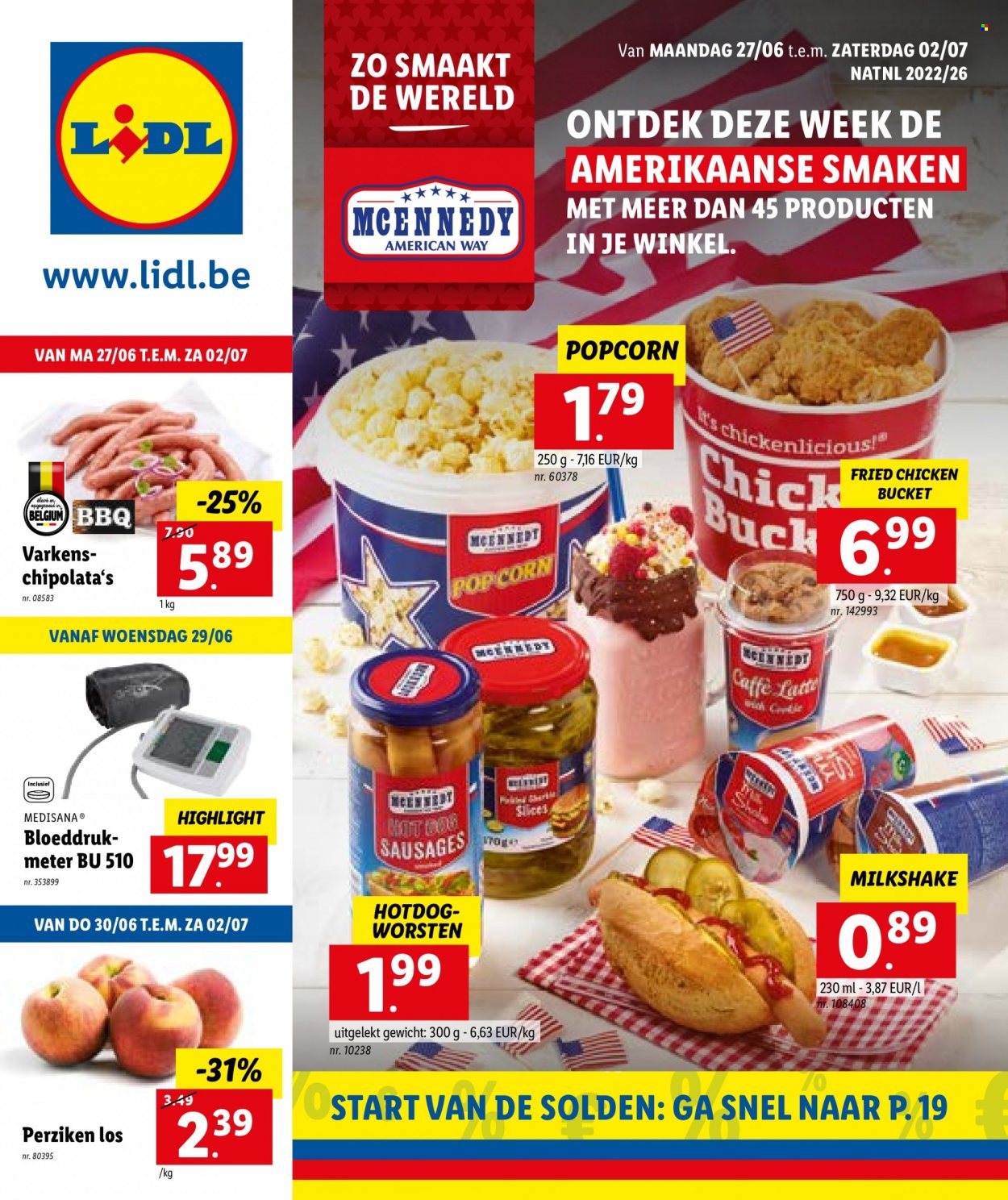 Catalogue Lidl - 27.6.2022 - 2.7.2022. Page 1.