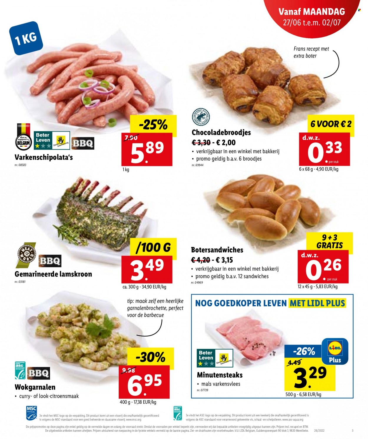 Catalogue Lidl - 27.6.2022 - 2.7.2022. Page 3.