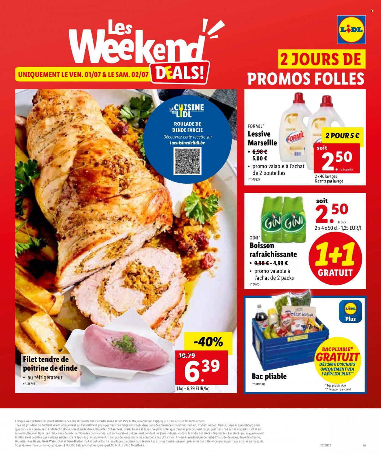 Catalogue Lidl - 27.6.2022 - 2.7.2022. Page 26.