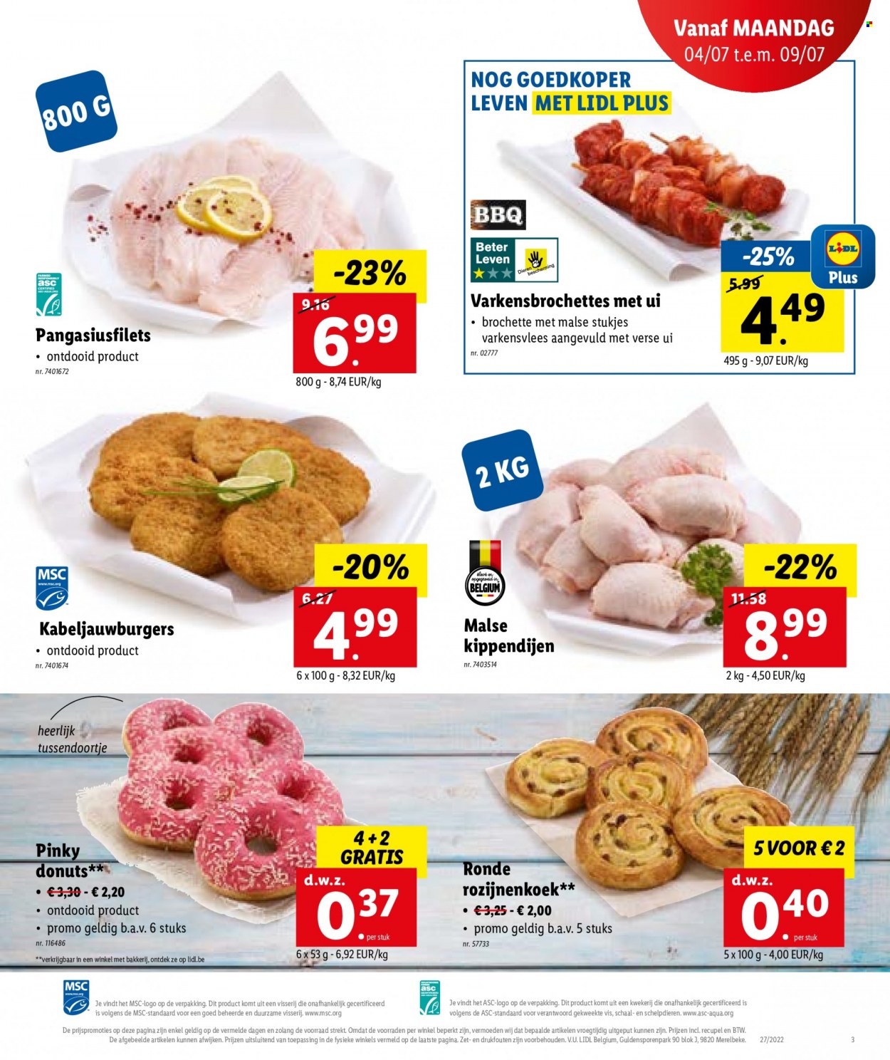 Catalogue Lidl - 4.7.2022 - 9.7.2022. Page 3.