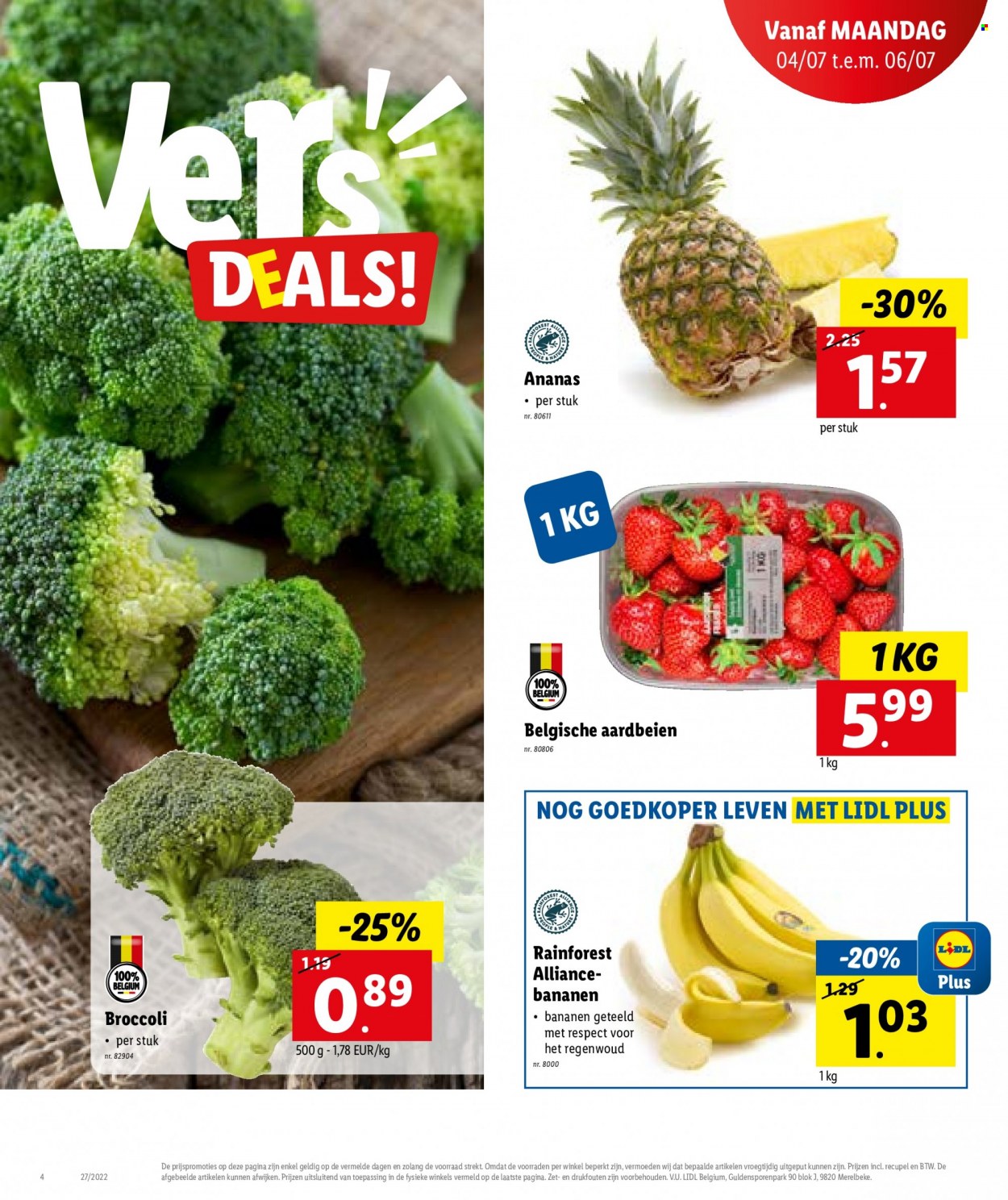 Catalogue Lidl - 4.7.2022 - 9.7.2022. Page 4.