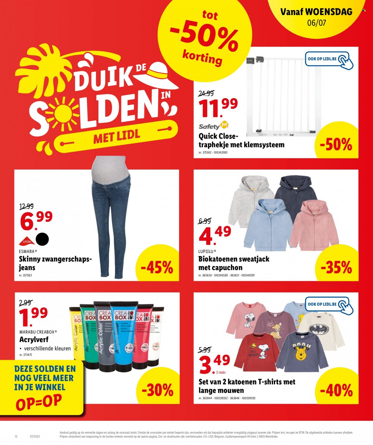 Catalogue Lidl - 4.7.2022 - 9.7.2022. Page 12.