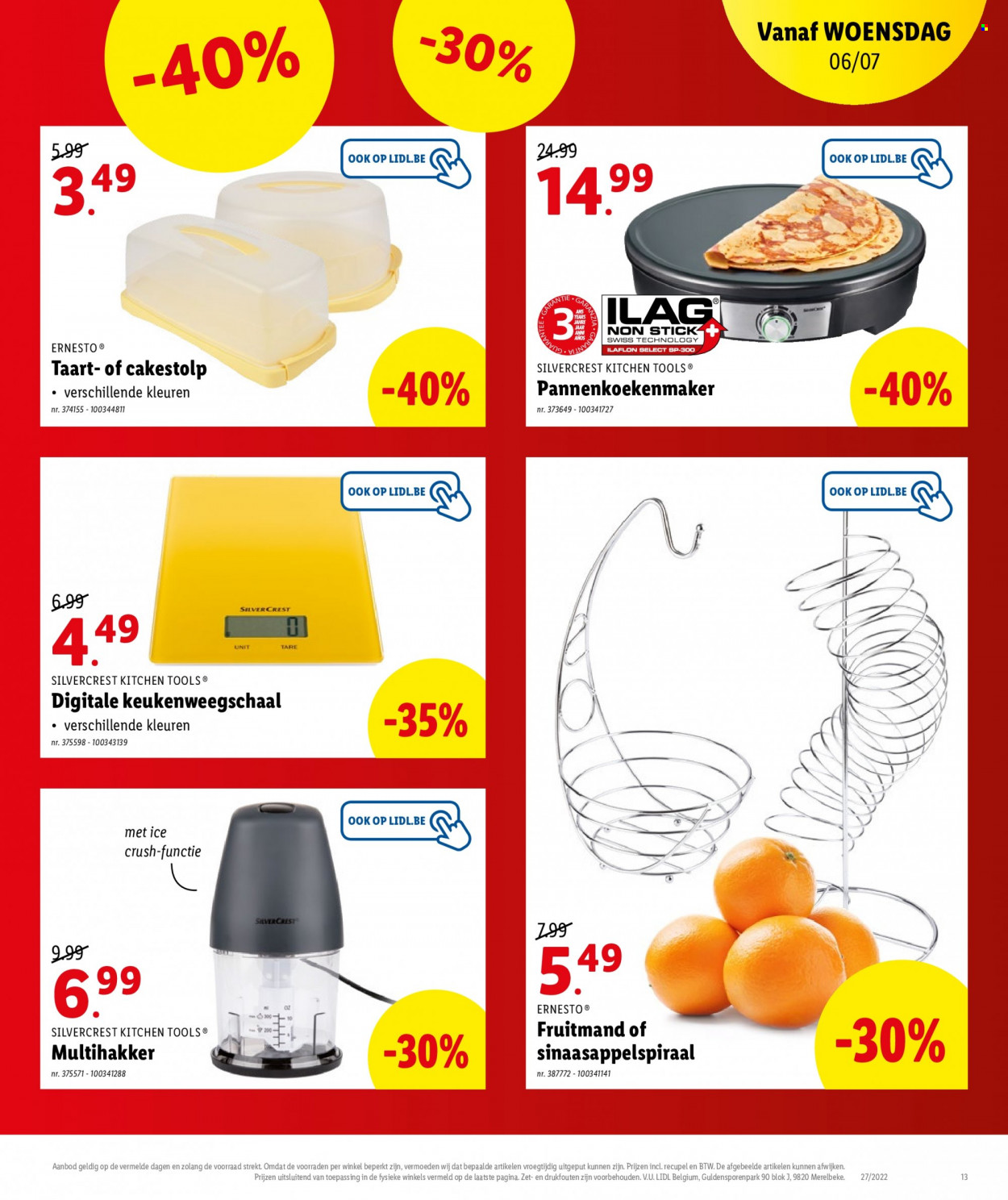 Catalogue Lidl - 4.7.2022 - 9.7.2022. Page 13.