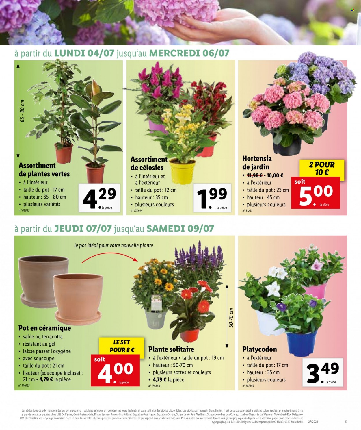Catalogue Lidl - 4.7.2022 - 9.7.2022. Page 5.