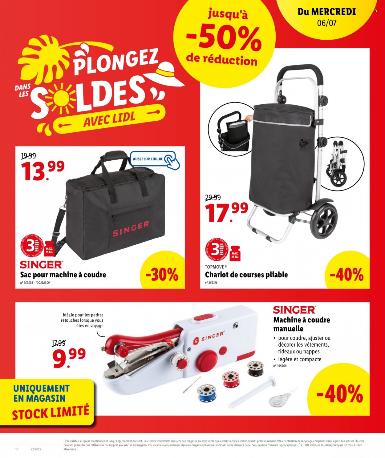 Catalogue Lidl - 4.7.2022 - 9.7.2022. Page 10.