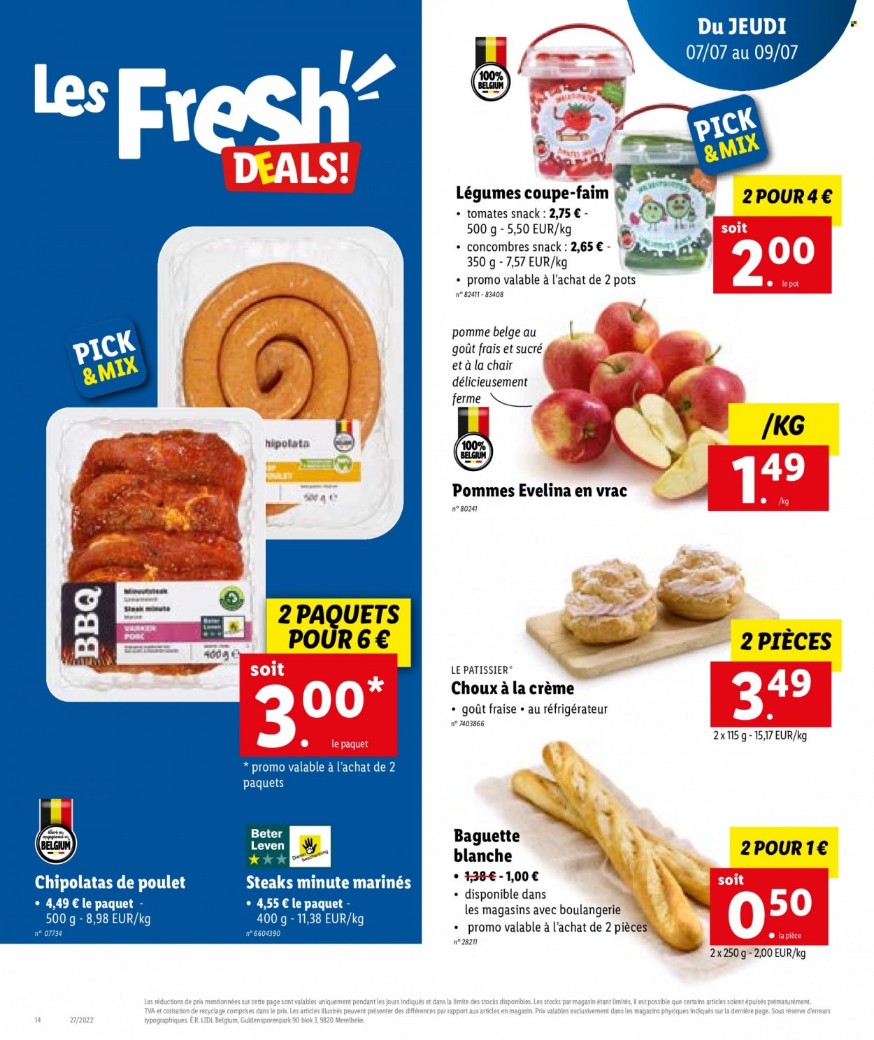 Catalogue Lidl - 4.7.2022 - 9.7.2022. Page 14.