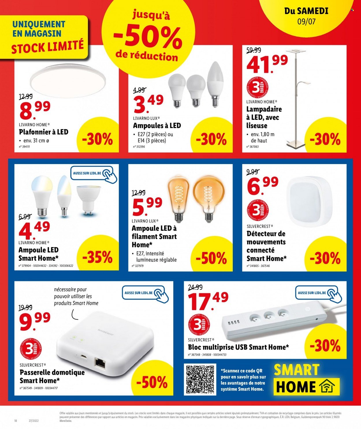 Catalogue Lidl - 4.7.2022 - 9.7.2022. Page 18.