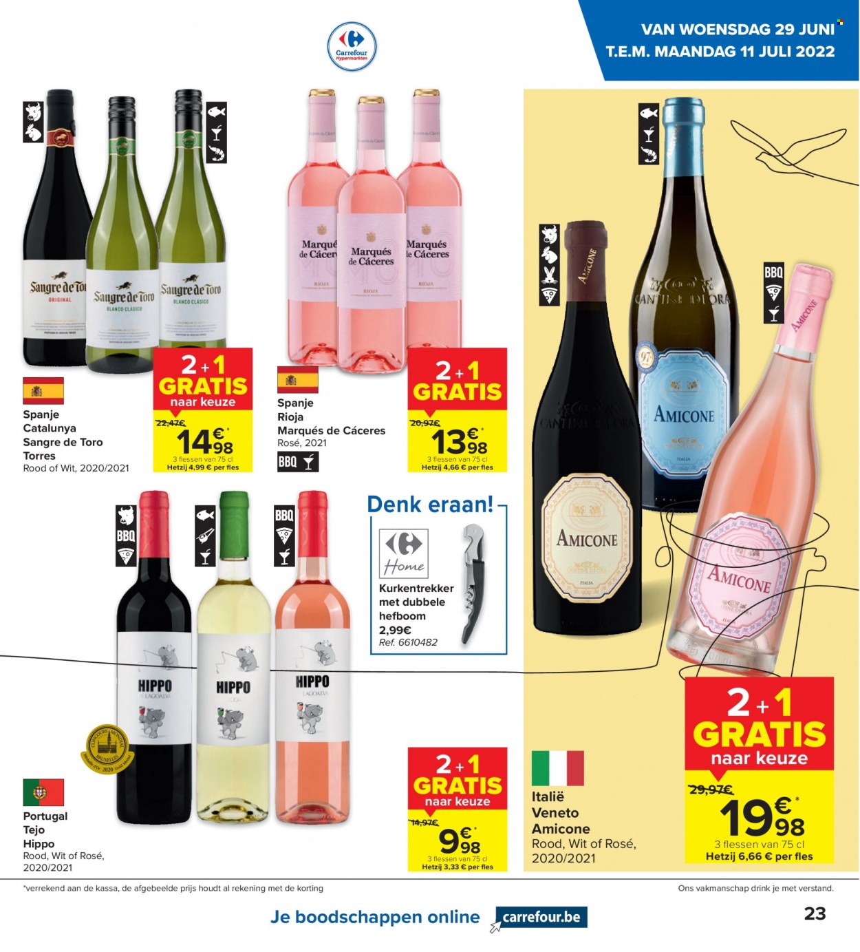 Catalogue Carrefour hypermarkt - 29.6.2022 - 11.7.2022. Page 3.
