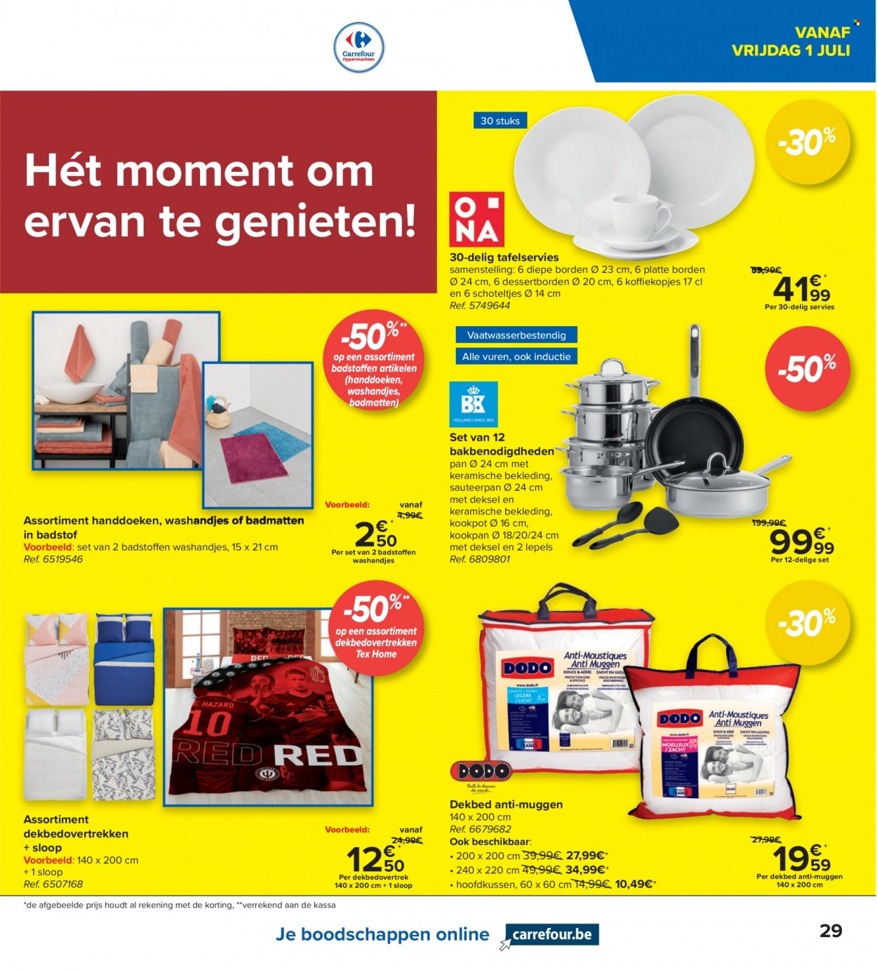 Catalogue Carrefour hypermarkt - 29.6.2022 - 11.7.2022. Page 9.