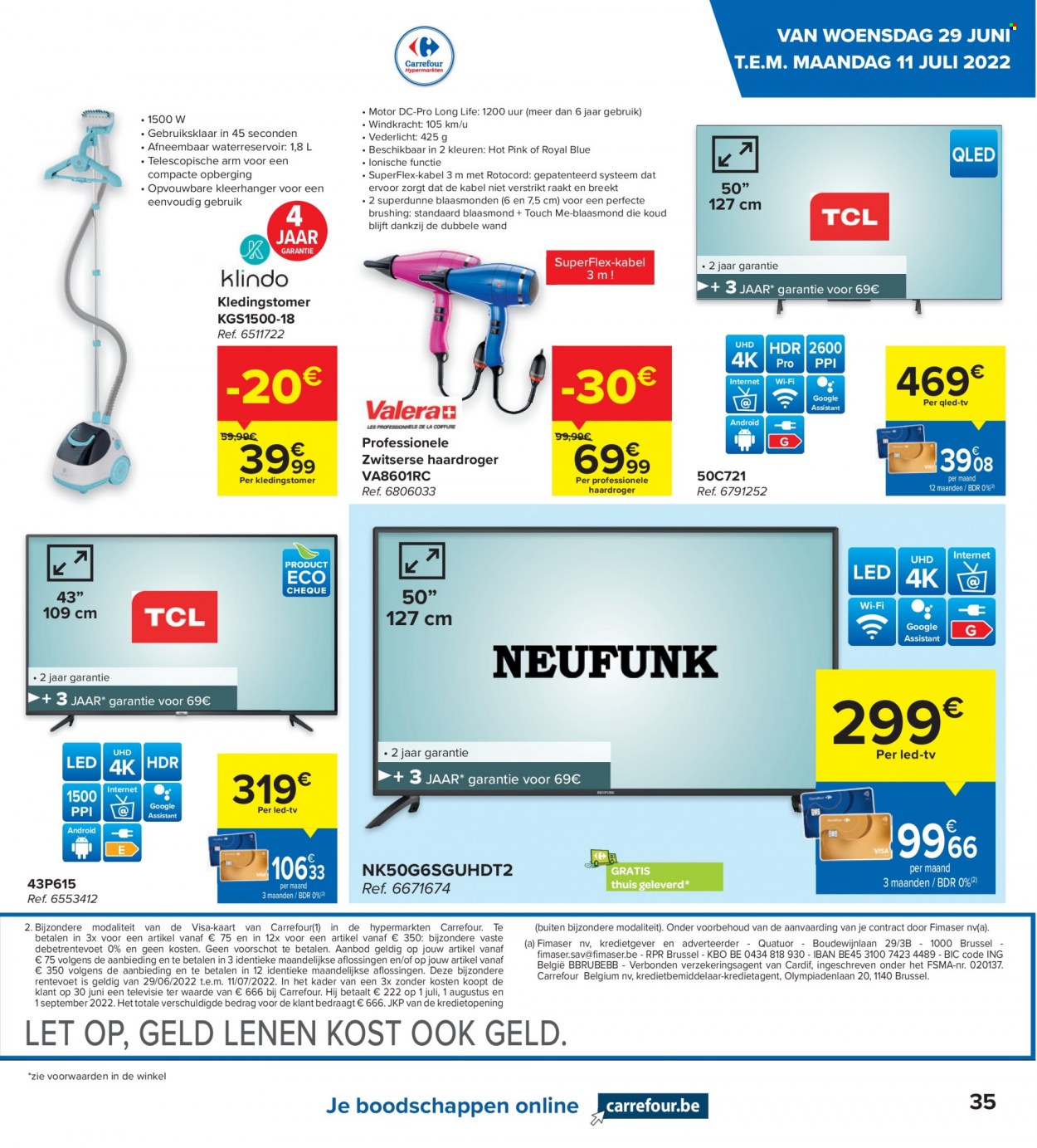 Catalogue Carrefour hypermarkt - 29.6.2022 - 11.7.2022. Page 15.
